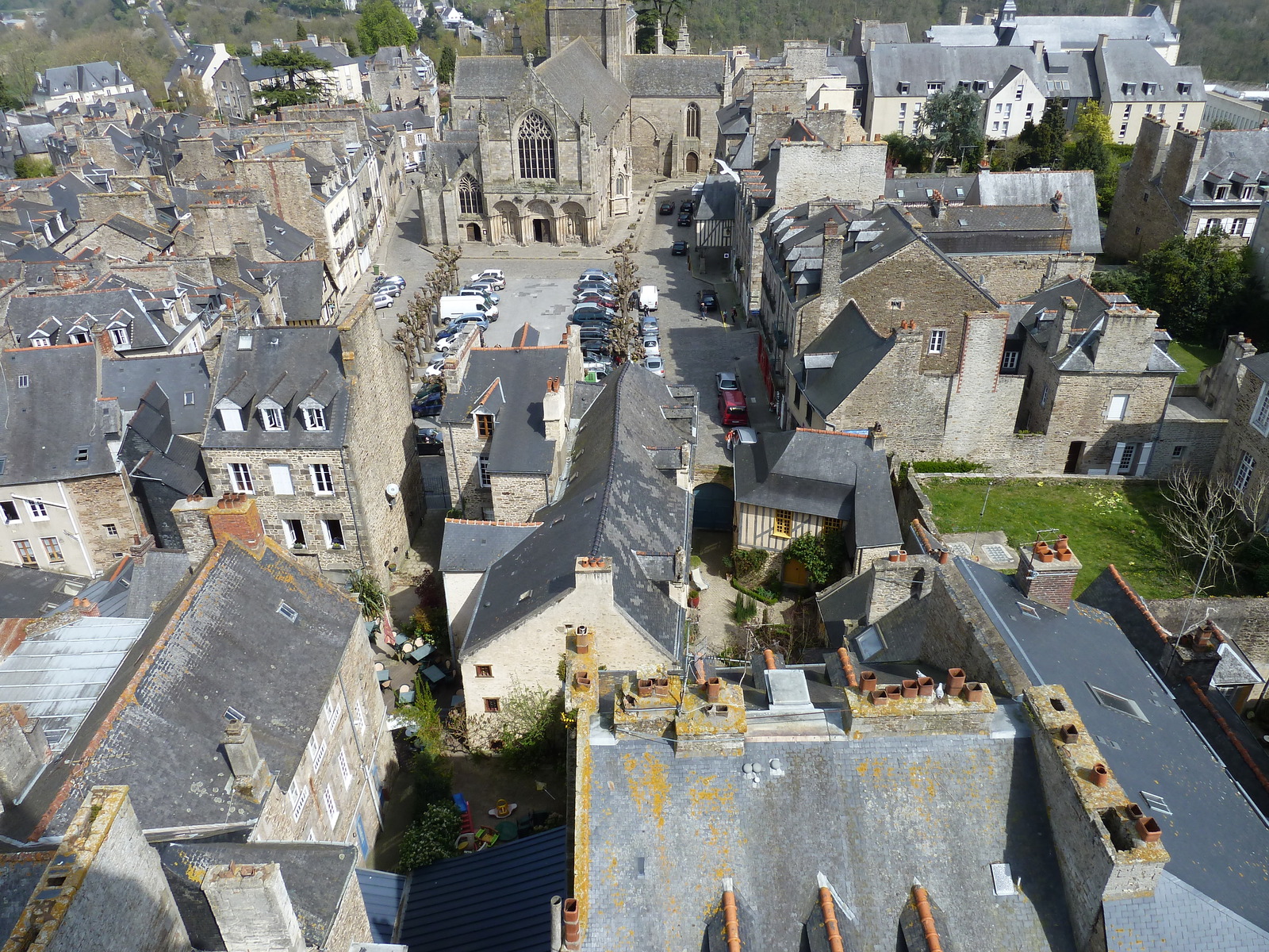 Picture France Dinan Dinan clock tower 2010-04 16 - Trip Dinan clock tower