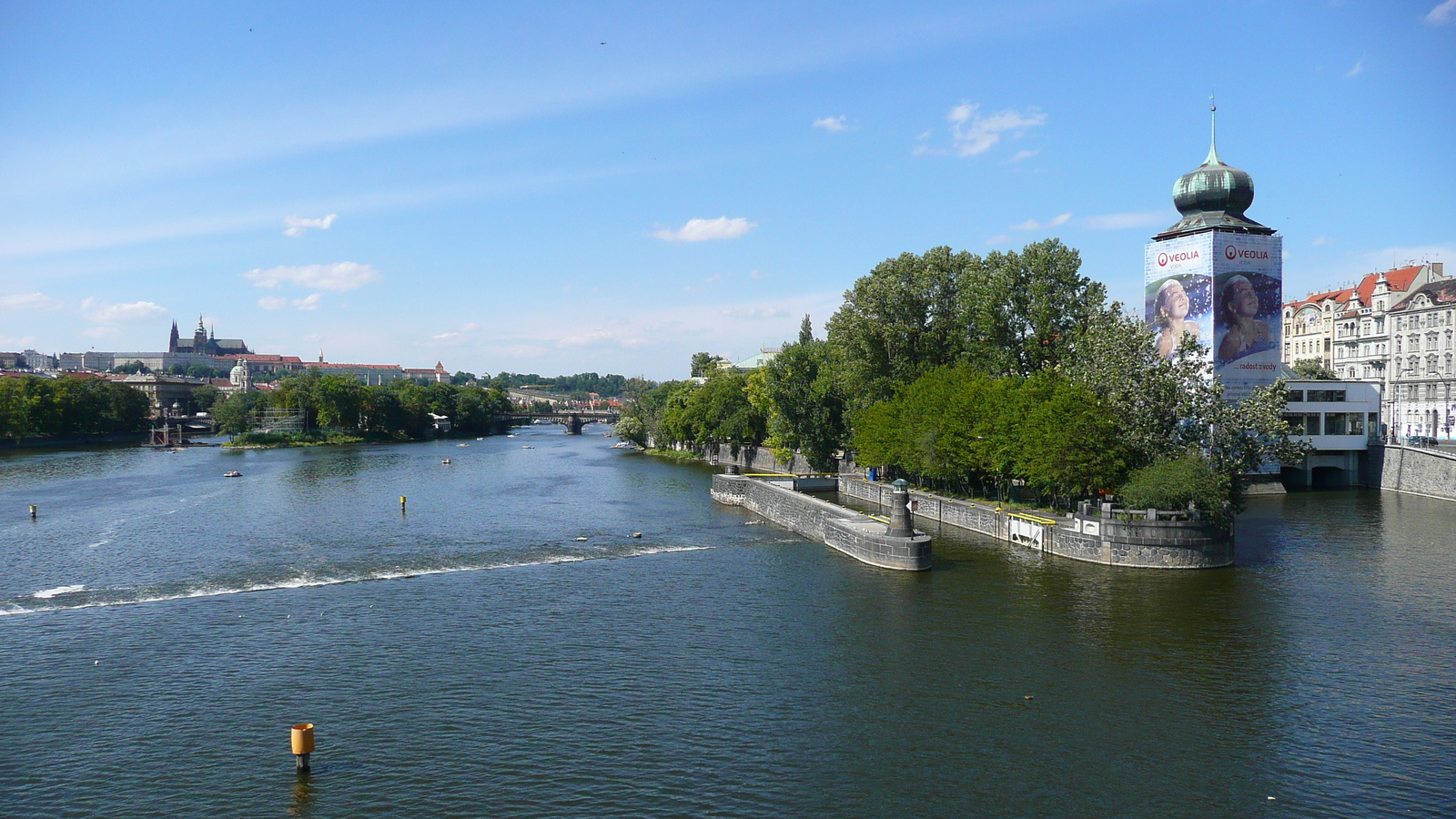 Picture Czech Republic Prague Vltava river 2007-07 40 - Road Map Vltava river