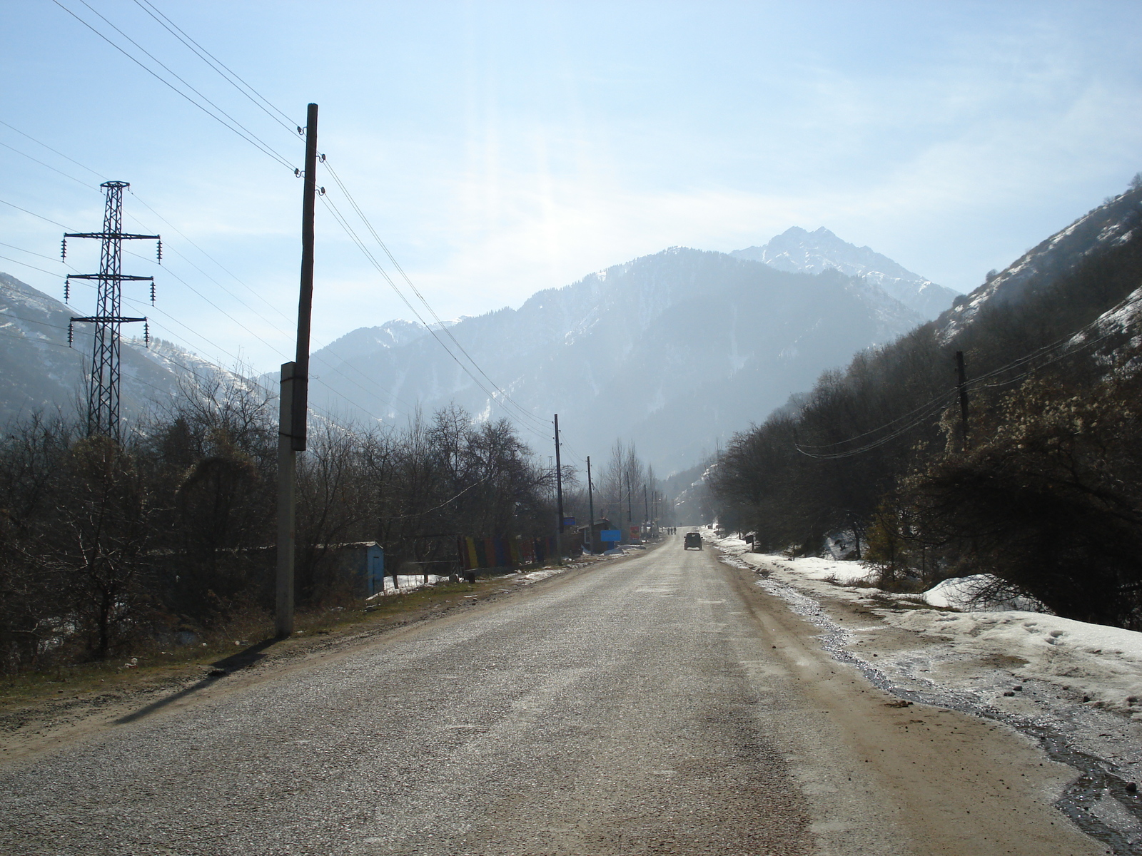 Picture Kazakhstan Ile Alatau National Park 2007-03 94 - Road Map Ile Alatau National Park