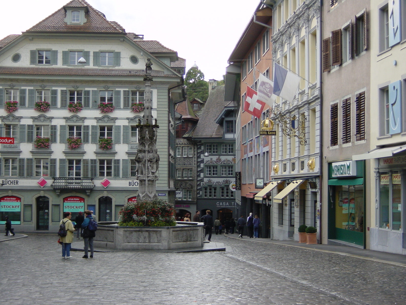 Picture Swiss Lucerne 2001-10 14 - Flights Lucerne