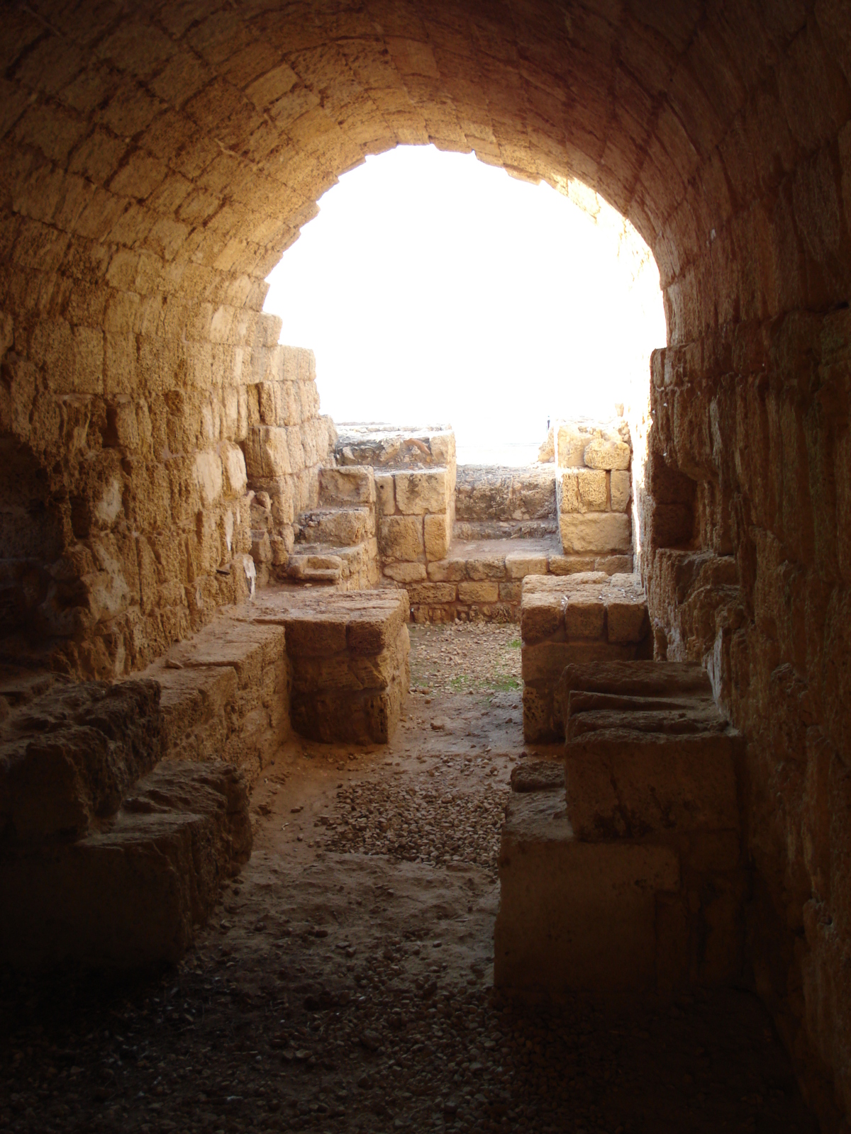 Picture Israel Caesarea 2006-12 220 - Road Map Caesarea