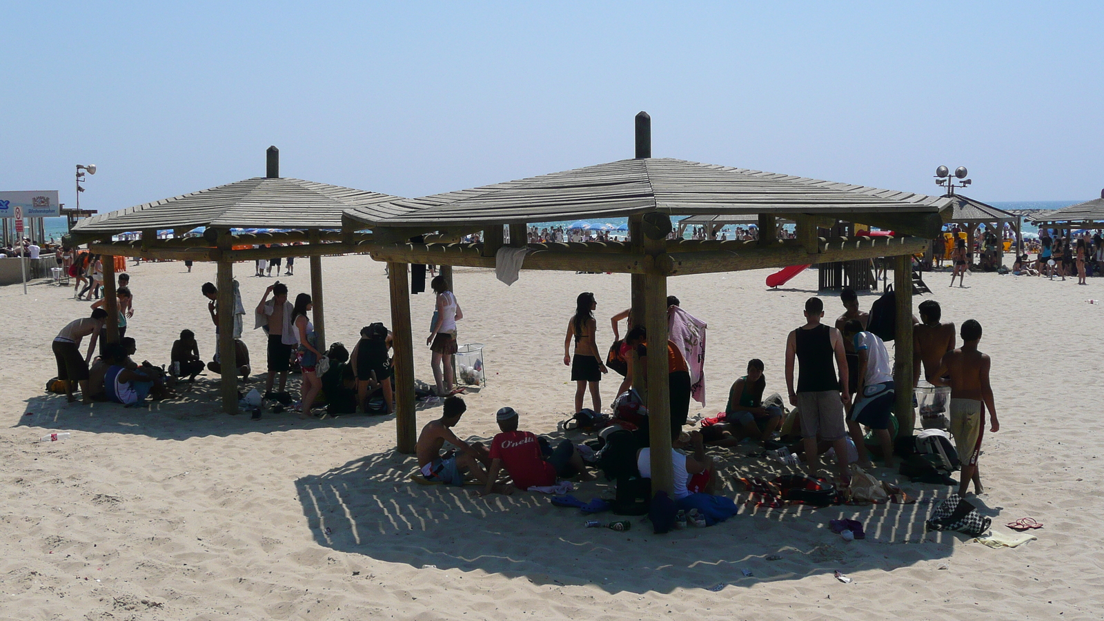 Picture Israel Tel Aviv Tel Aviv Beach 2007-06 8 - Perspective Tel Aviv Beach