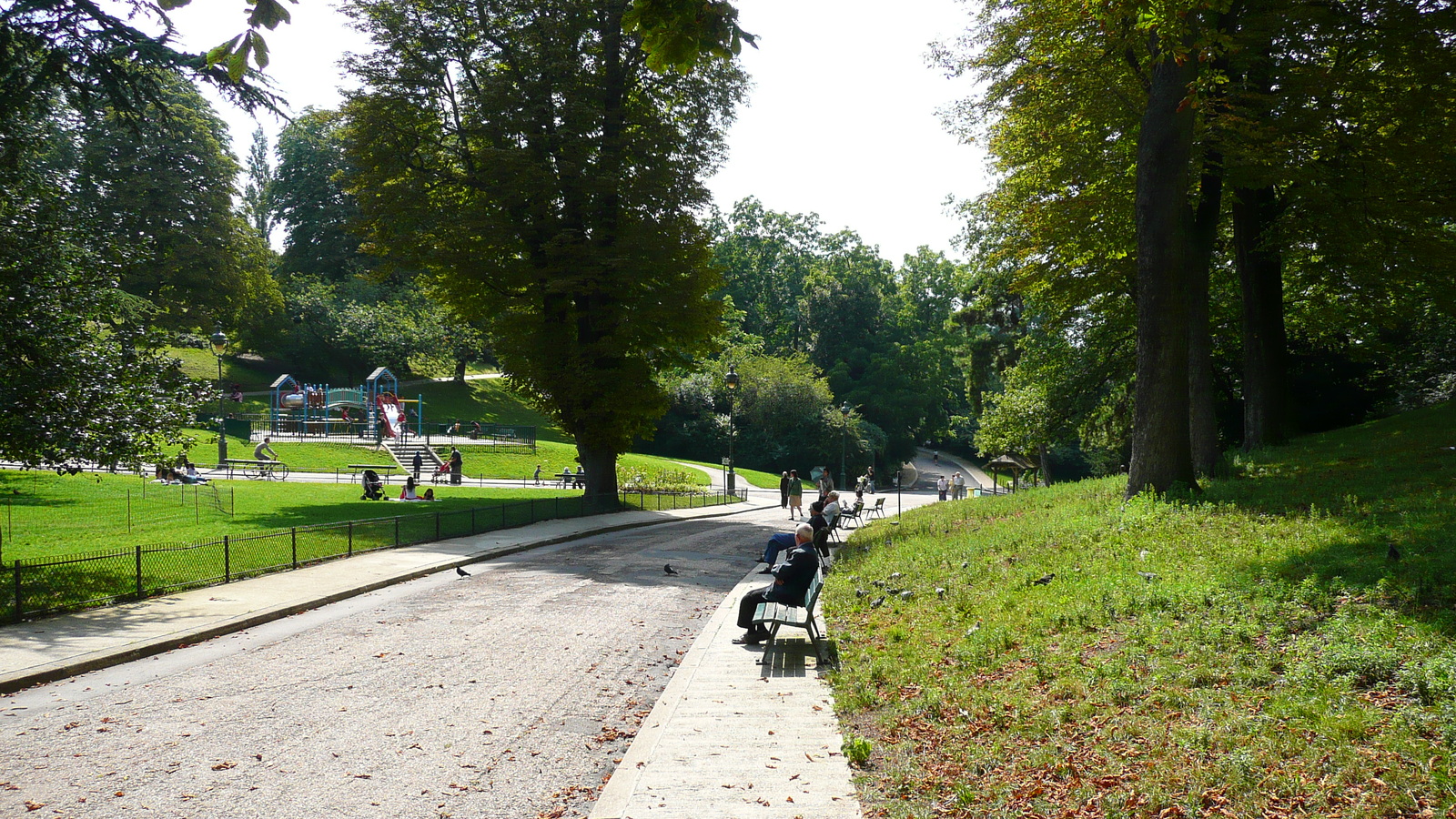 Picture France Paris Parc des Butes Chaumont 2007-08 88 - Trail Parc des Butes Chaumont