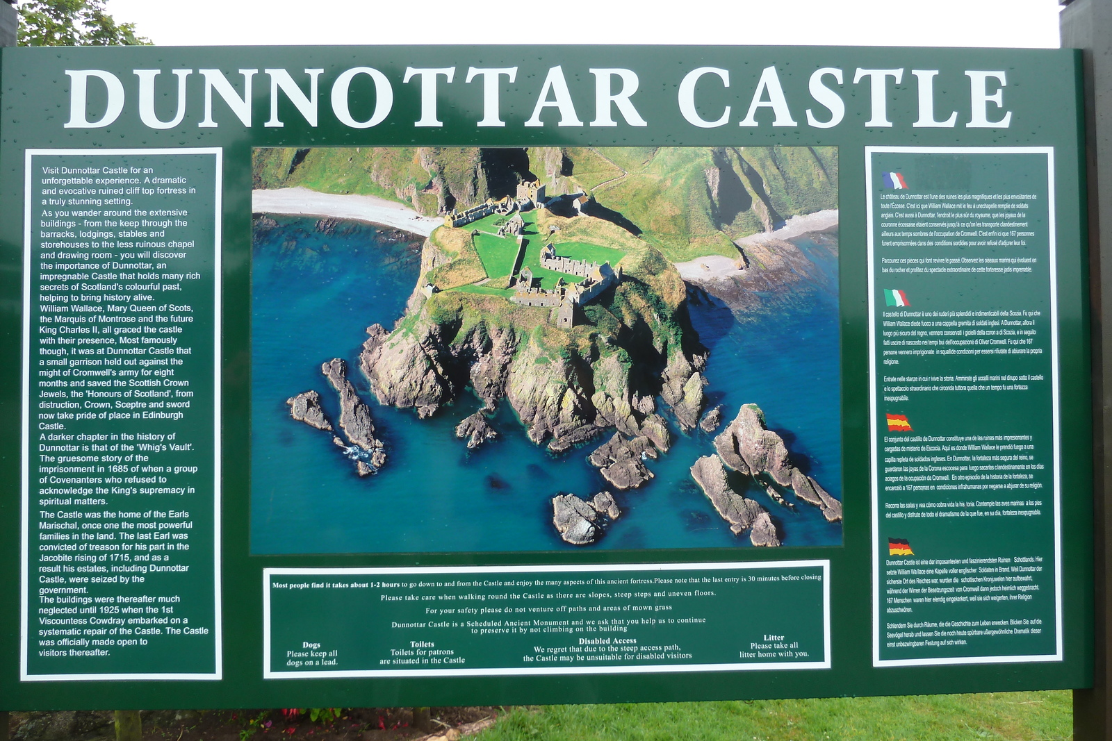 Picture United Kingdom Scotland Dunottar Castle 2011-07 1 - Trip Dunottar Castle