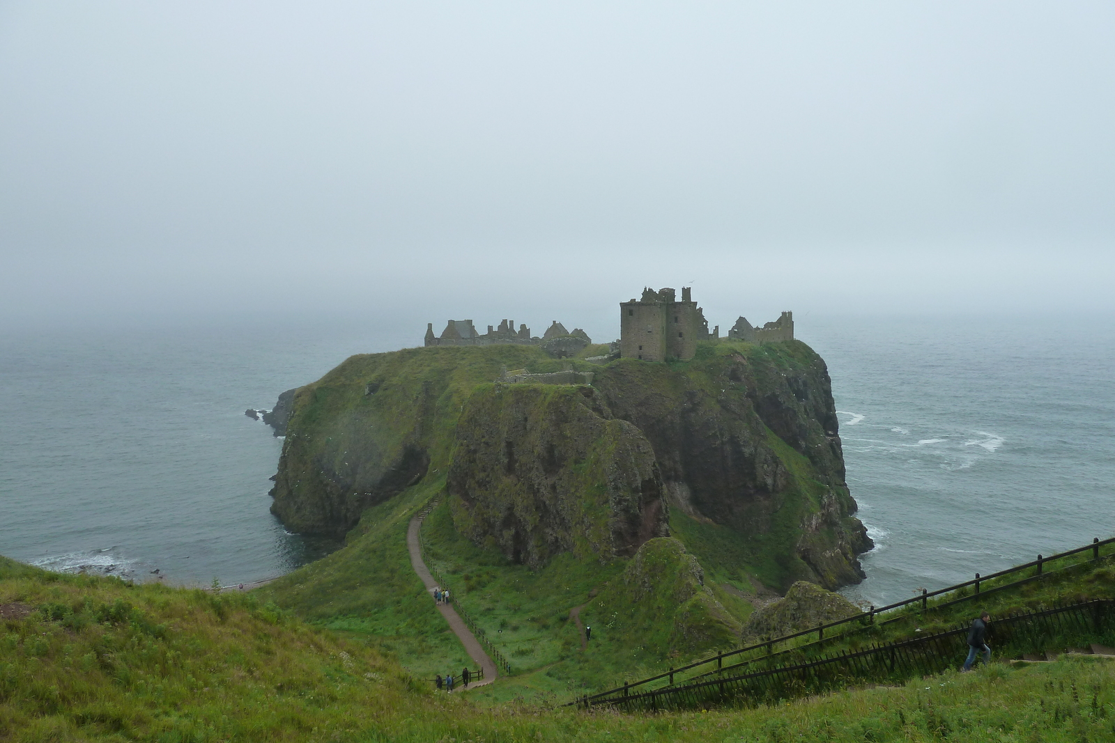 Picture United Kingdom Scotland Dunottar Castle 2011-07 10 - View Dunottar Castle