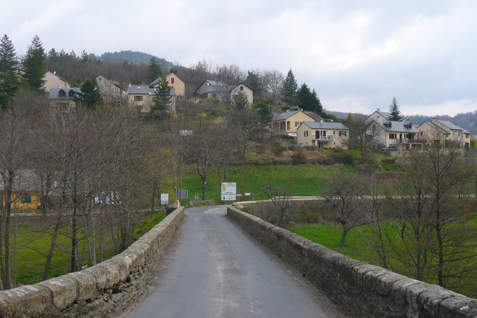 Picture France Cevennes Mountains Cocures to Florac road 2008-04 33 - Road Cocures to Florac road