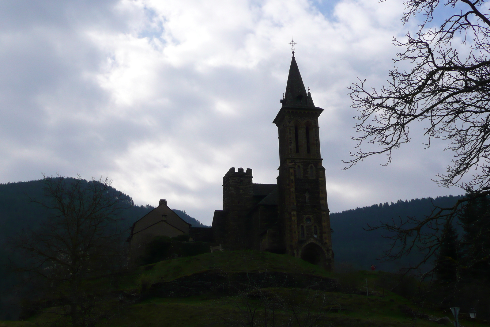 Picture France Cevennes Mountains Cocures to Florac road 2008-04 21 - Travels Cocures to Florac road