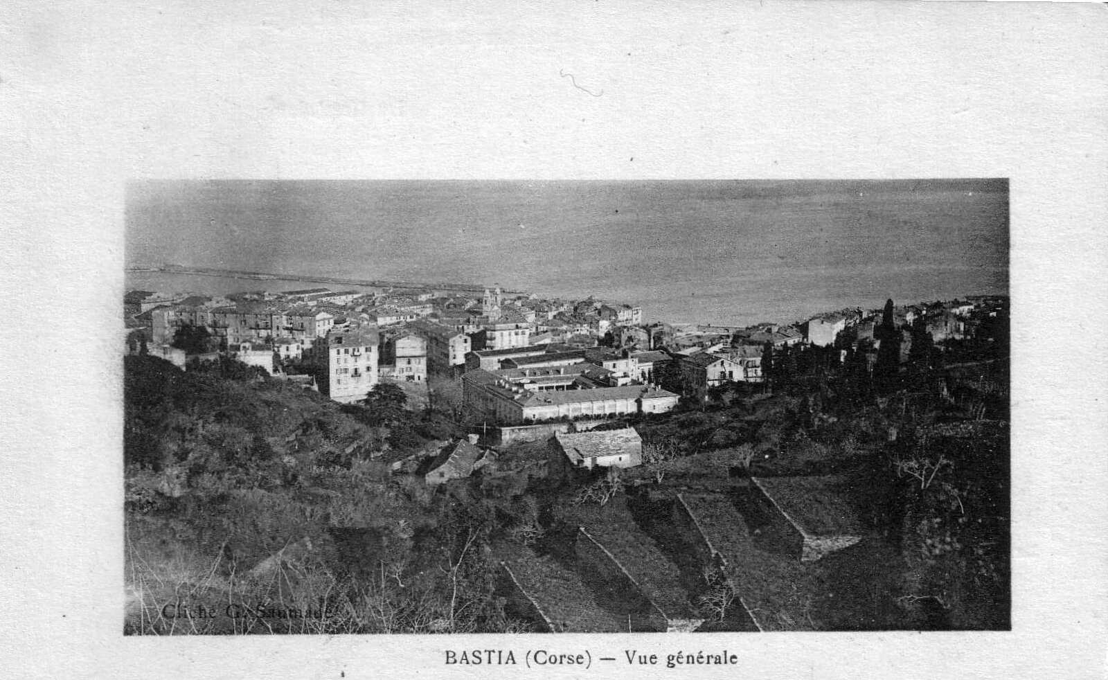 Picture France Corsica Old Postcards bastia 1900-01 125 - View bastia