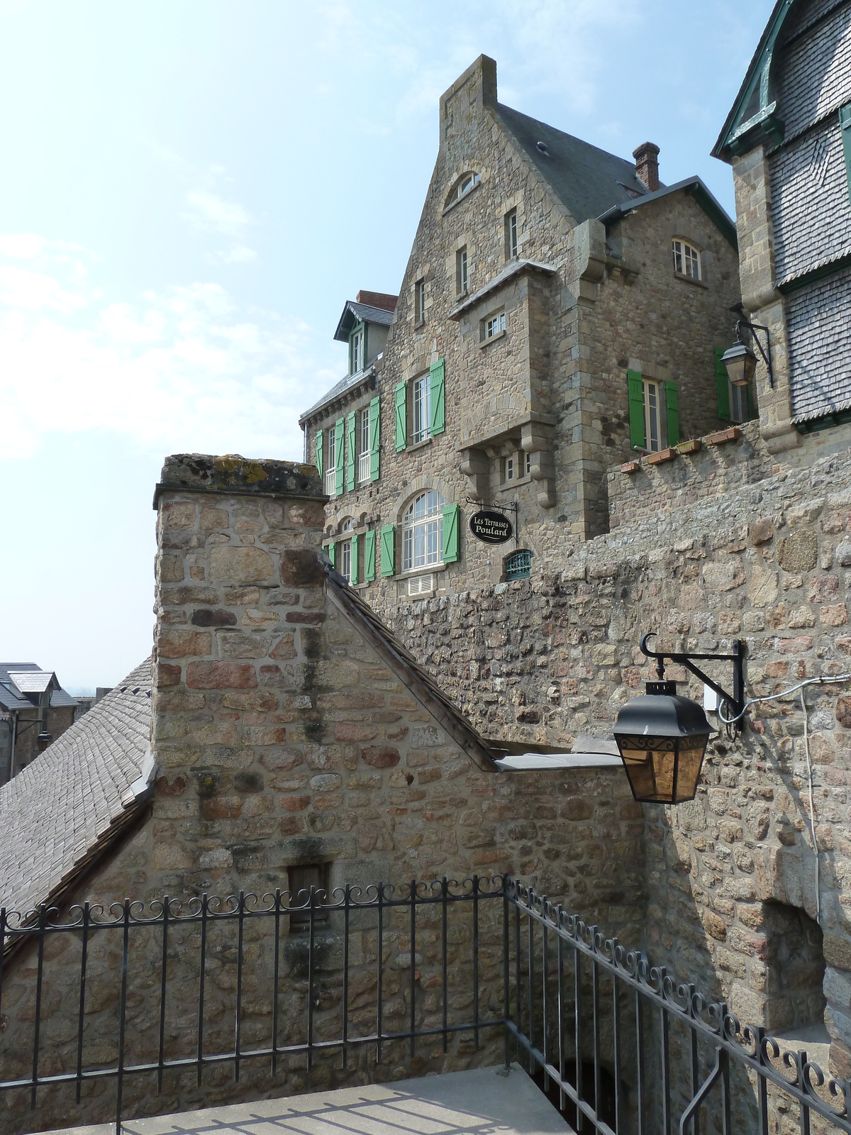 Picture France Mont St Michel Mont St Michel Village 2010-04 54 - Perspective Mont St Michel Village