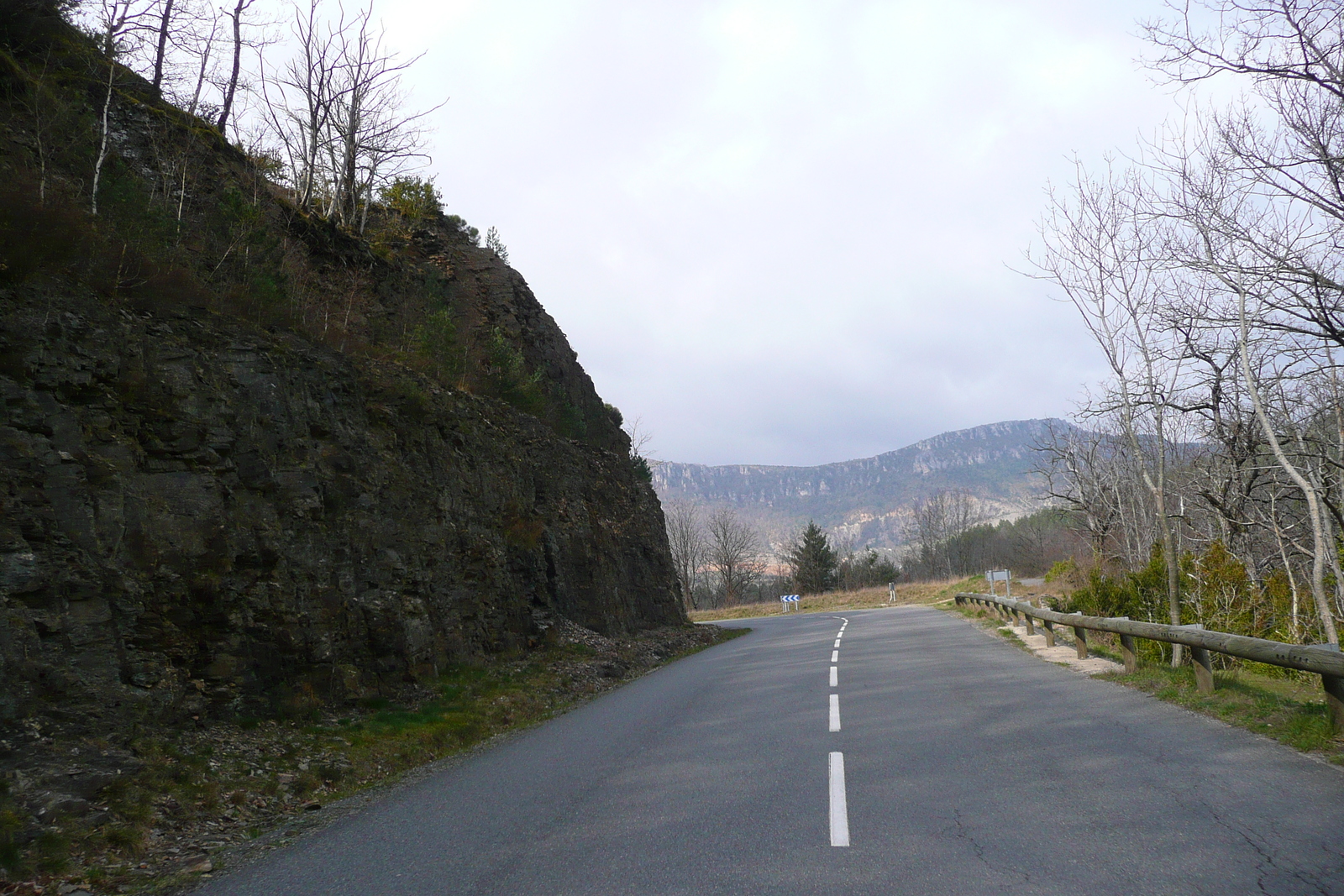 Picture France Cevennes Mountains Cocures to Florac road 2008-04 13 - Store Cocures to Florac road