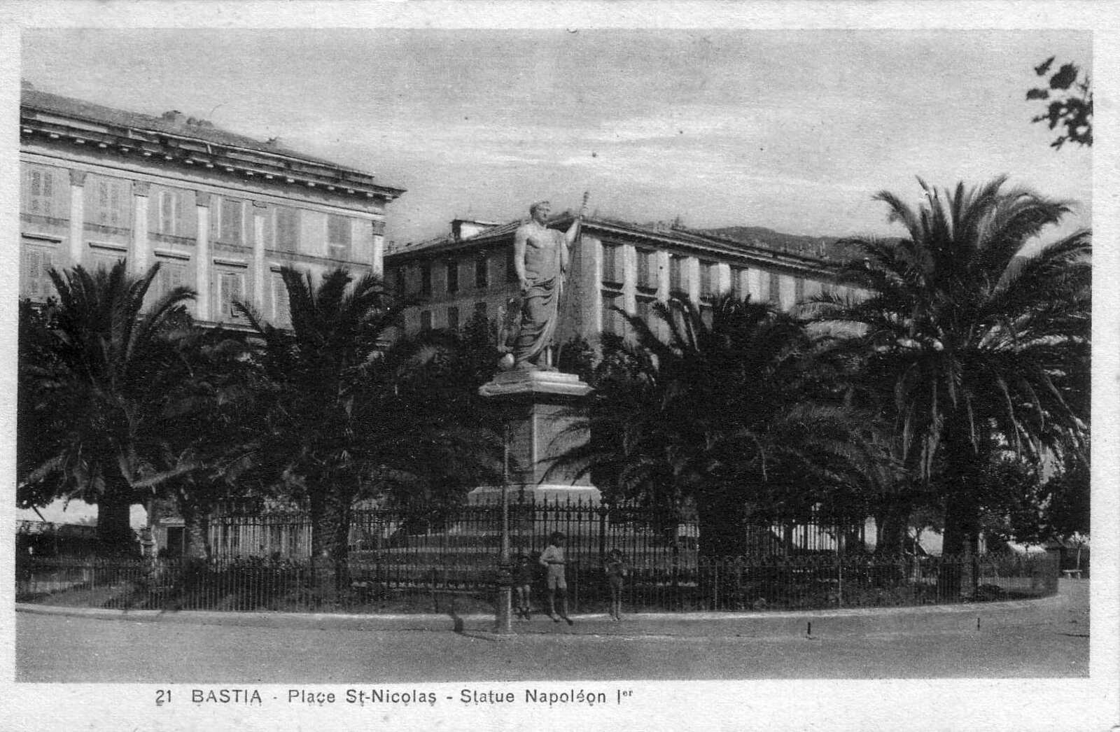 Picture France Corsica Old Postcards bastia 1900-01 75 - Perspective bastia