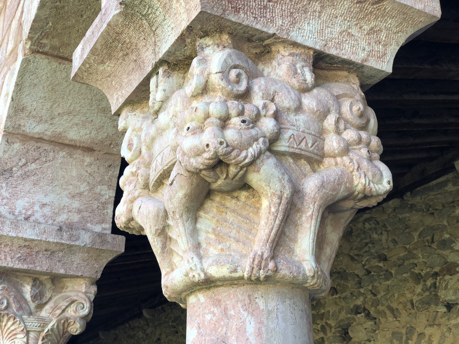 Picture France Abbaye Saint-Michel de Cuxa 2018-04 30 - Perspective Abbaye Saint-Michel de Cuxa