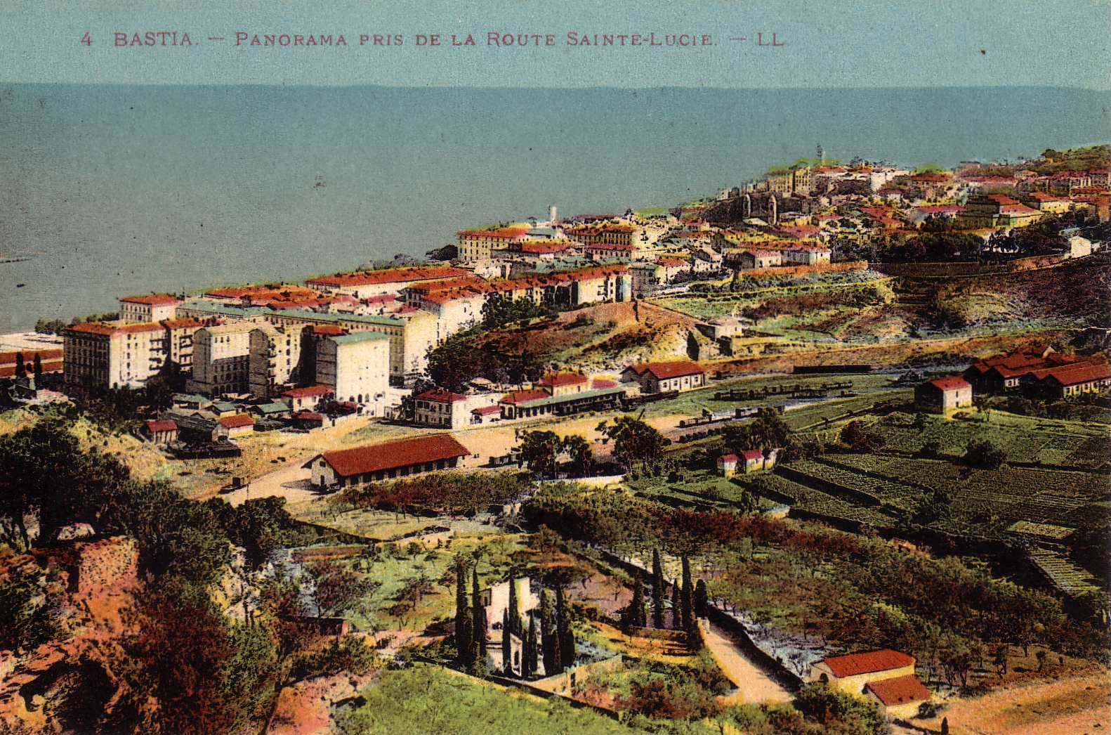 Picture France Corsica Old Postcards bastia 1900-01 76 - Car bastia