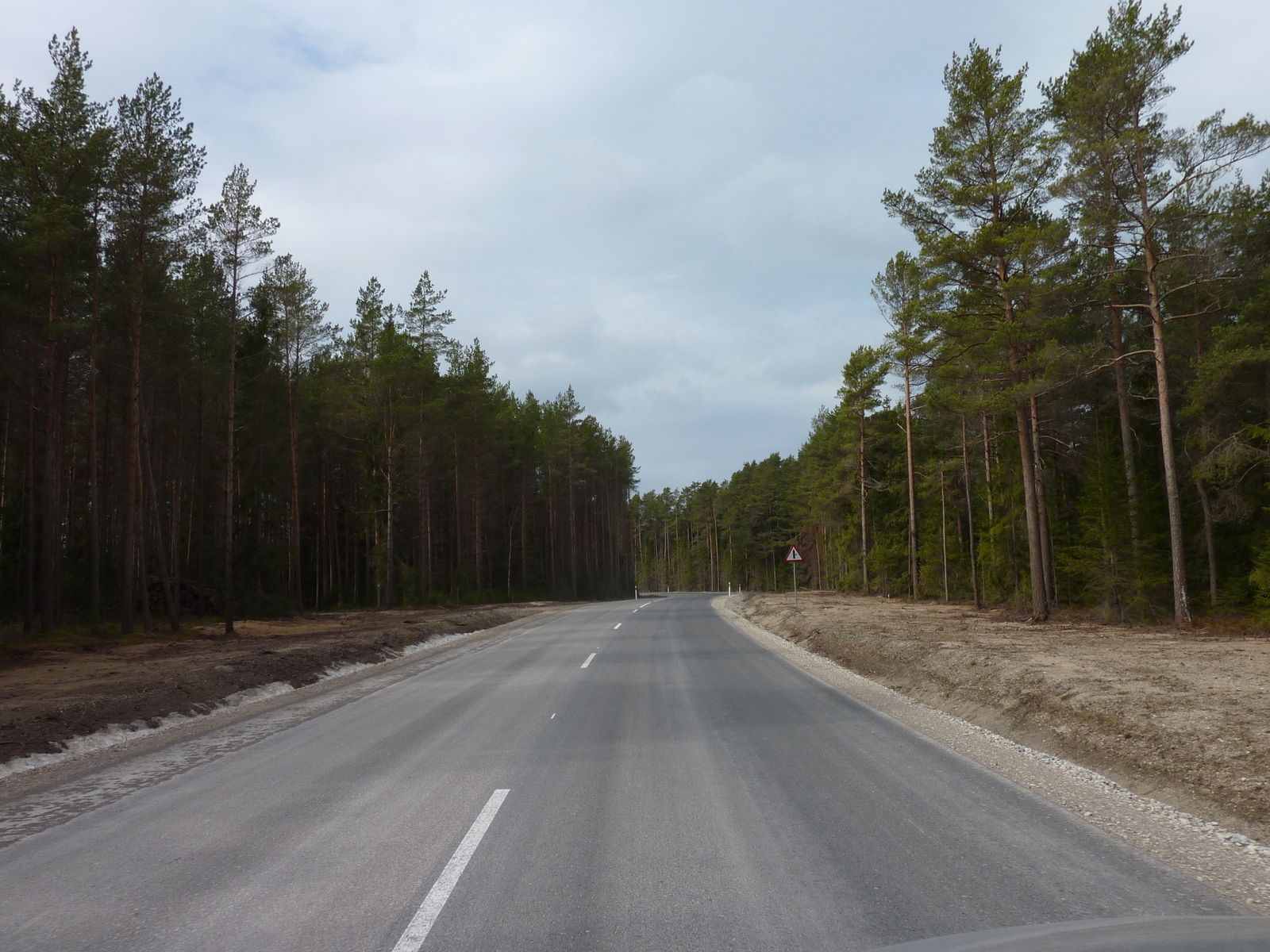 Picture Estonia Tallinn to Haapsalu road 2009-04 17 - Road Tallinn to Haapsalu road