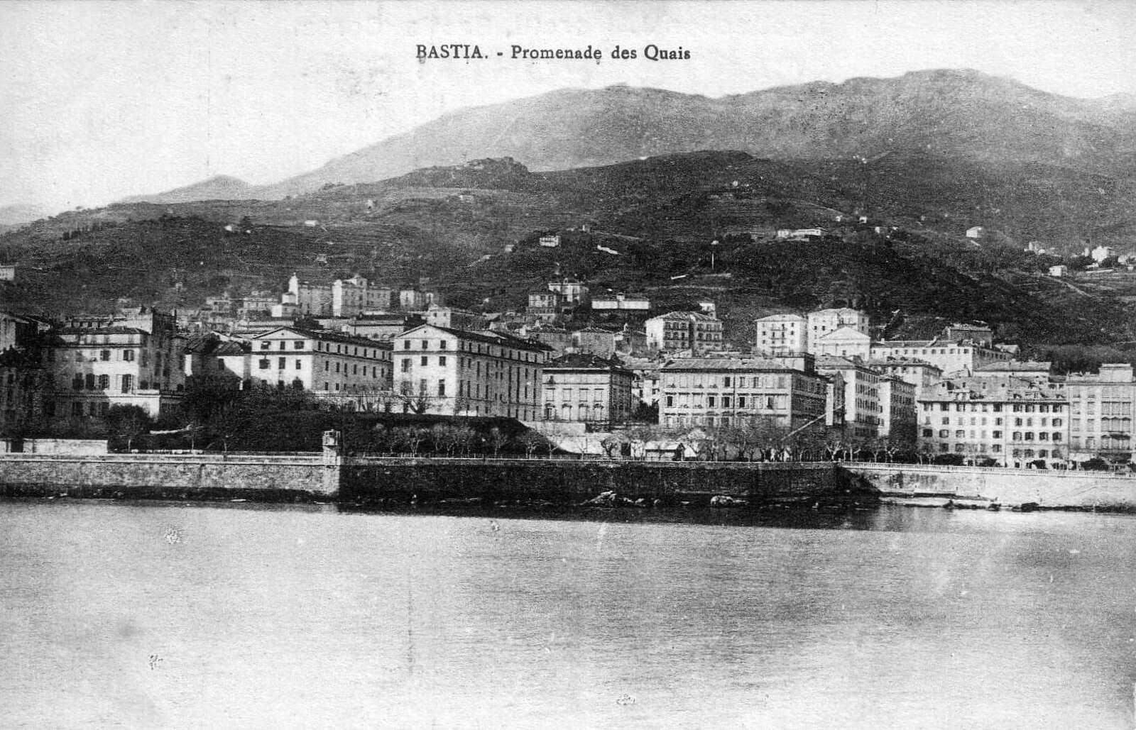 Picture France Corsica Old Postcards bastia 1900-01 64 - Map bastia