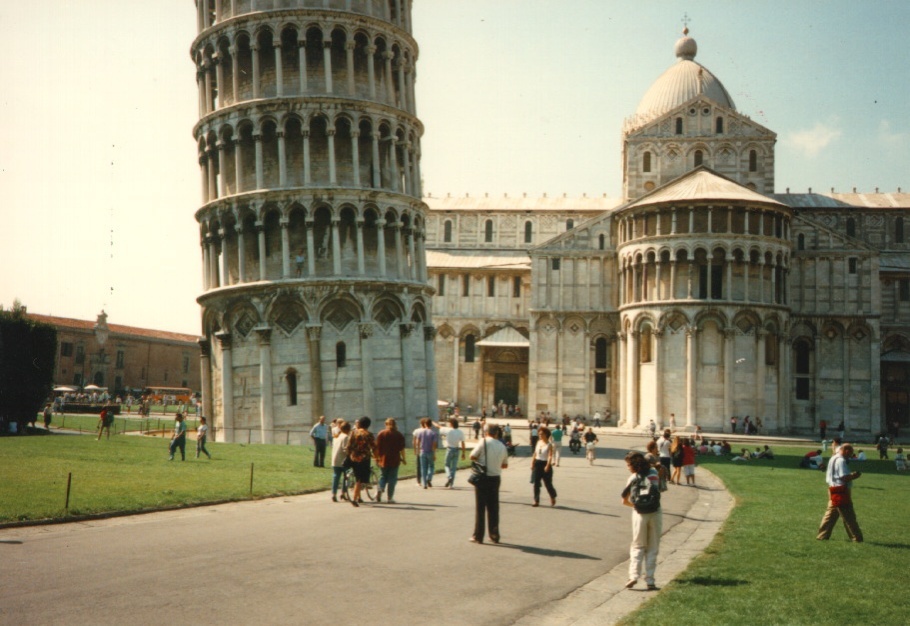 Picture Italy Pisa 1989-09 1 - Tourist Attraction Pisa