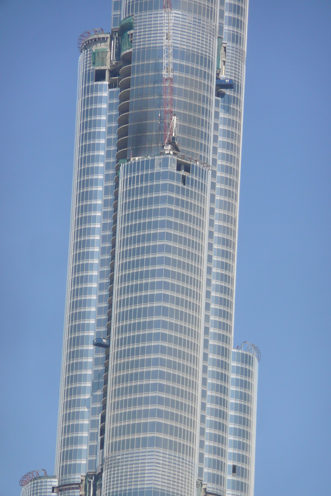 Picture United Arab Emirates Dubai Burj Dubai 2009-01 17 - View Burj Dubai