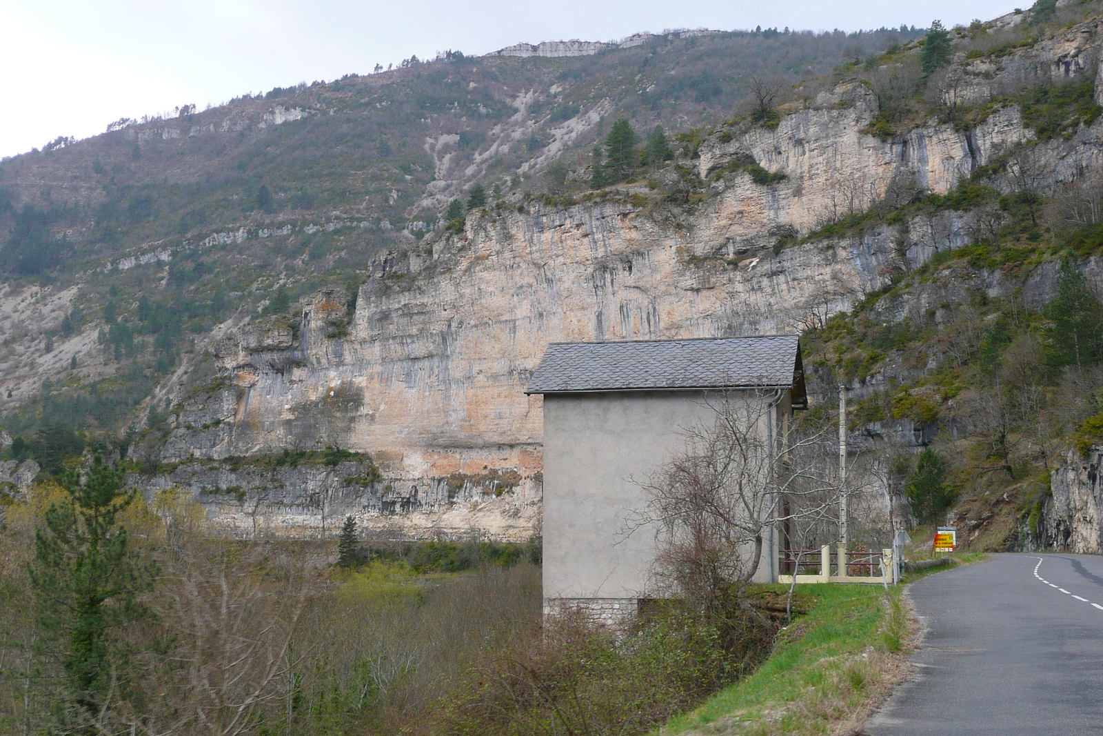 Picture France Gorges du Tarn 2008-04 10 - Road Map Gorges du Tarn