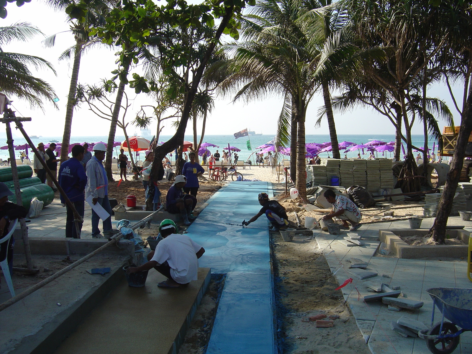 Picture Thailand Phuket Patong Beach Road 2005-12 19 - Tourist Attraction Beach Road