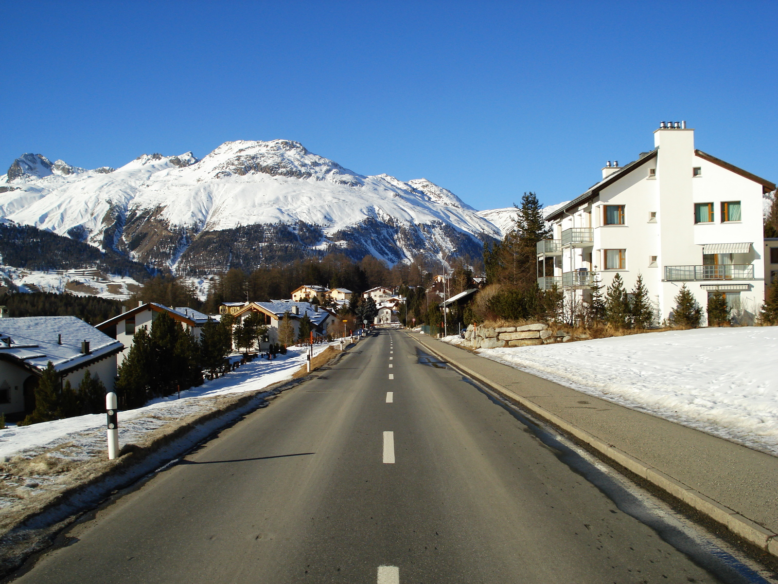 Picture Swiss Pontresina 2007-01 65 - Road Map Pontresina