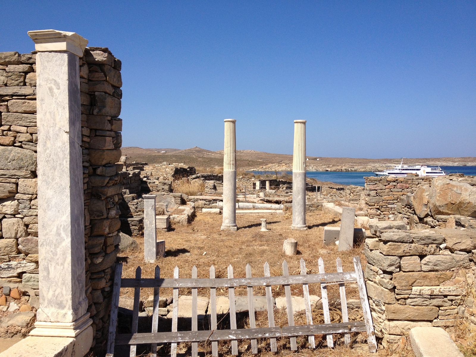 Picture Greece Delos 2014-07 16 - Map Delos