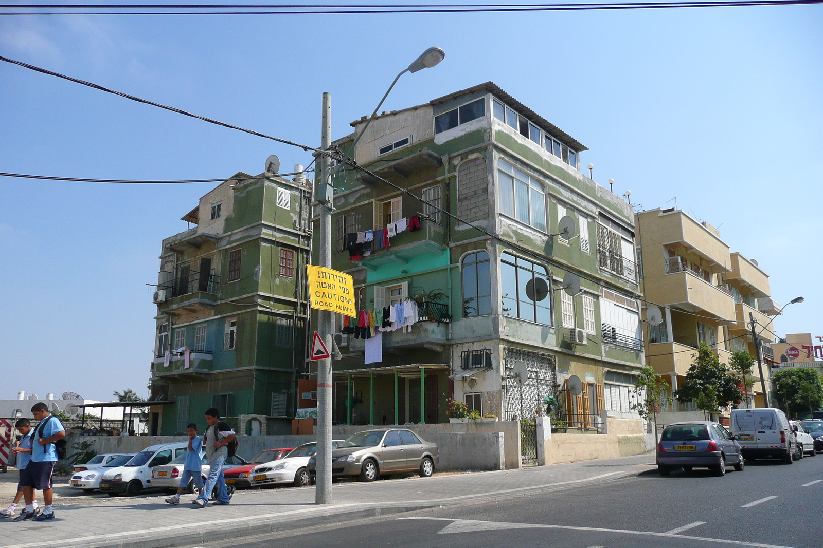 Picture Israel Tel Aviv Yerushalyim Street 2007-06 10 - Road Map Yerushalyim Street