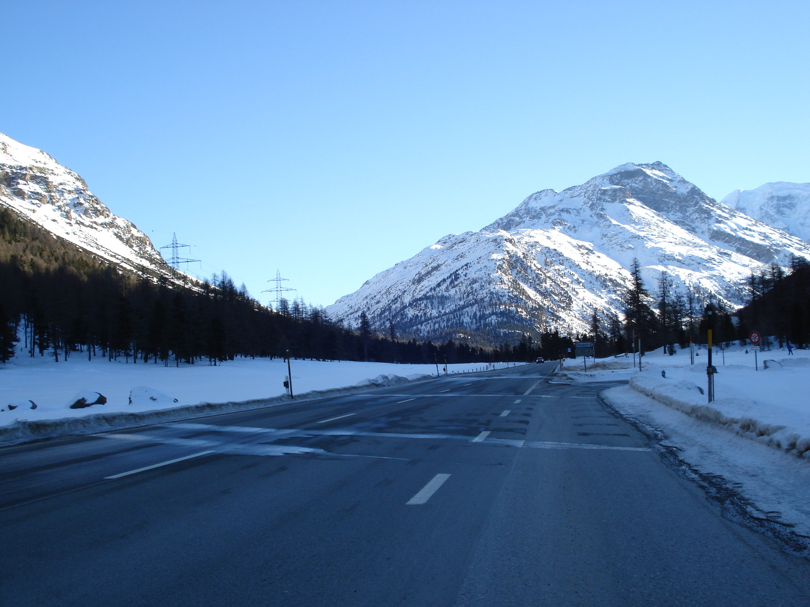 Picture Swiss From Pontresina to Lago Bianco 2007-01 23 - Flight From Pontresina to Lago Bianco