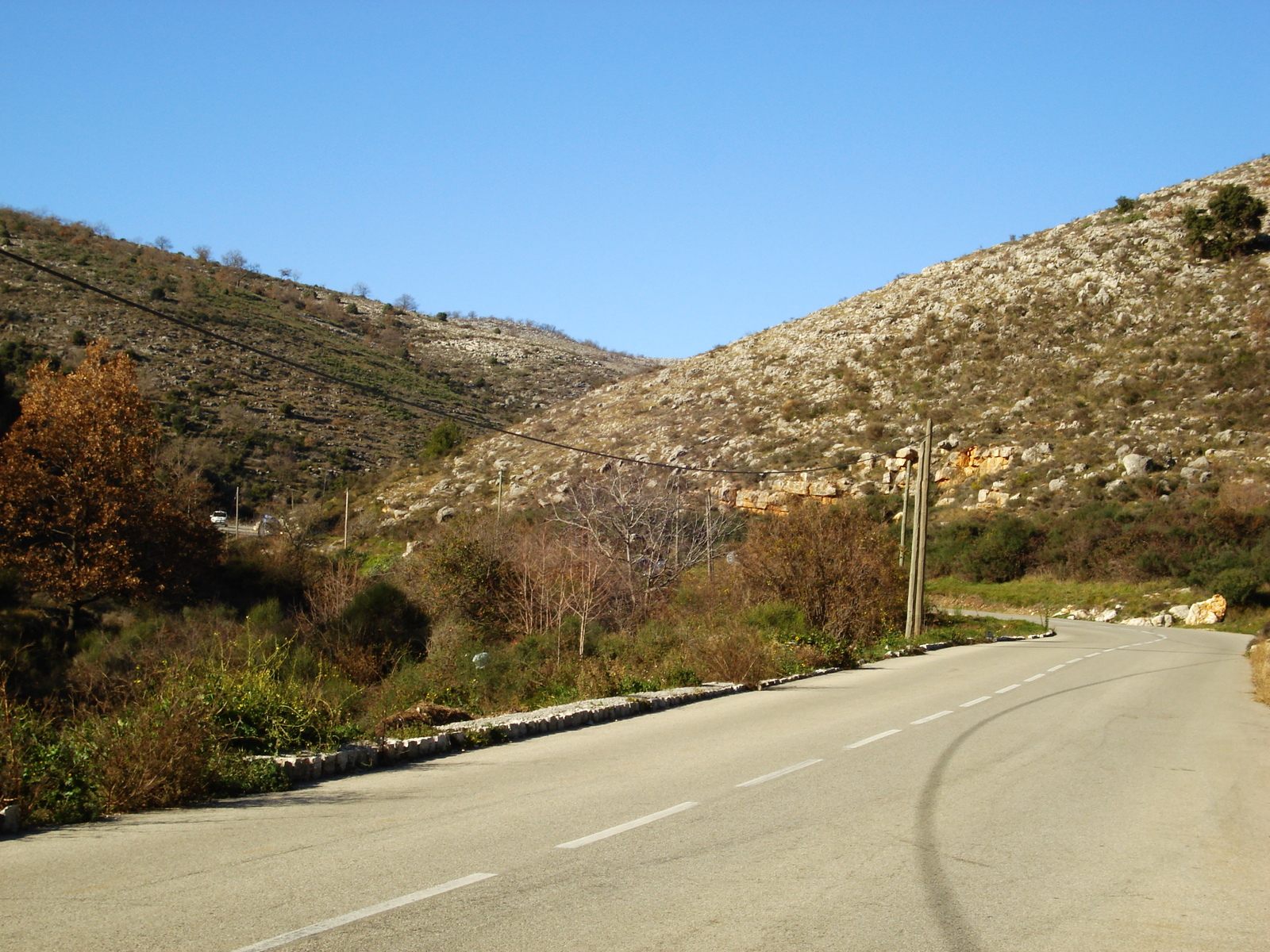 Picture France French Riviera Col de Vence road 2007-01 21 - Car Col de Vence road