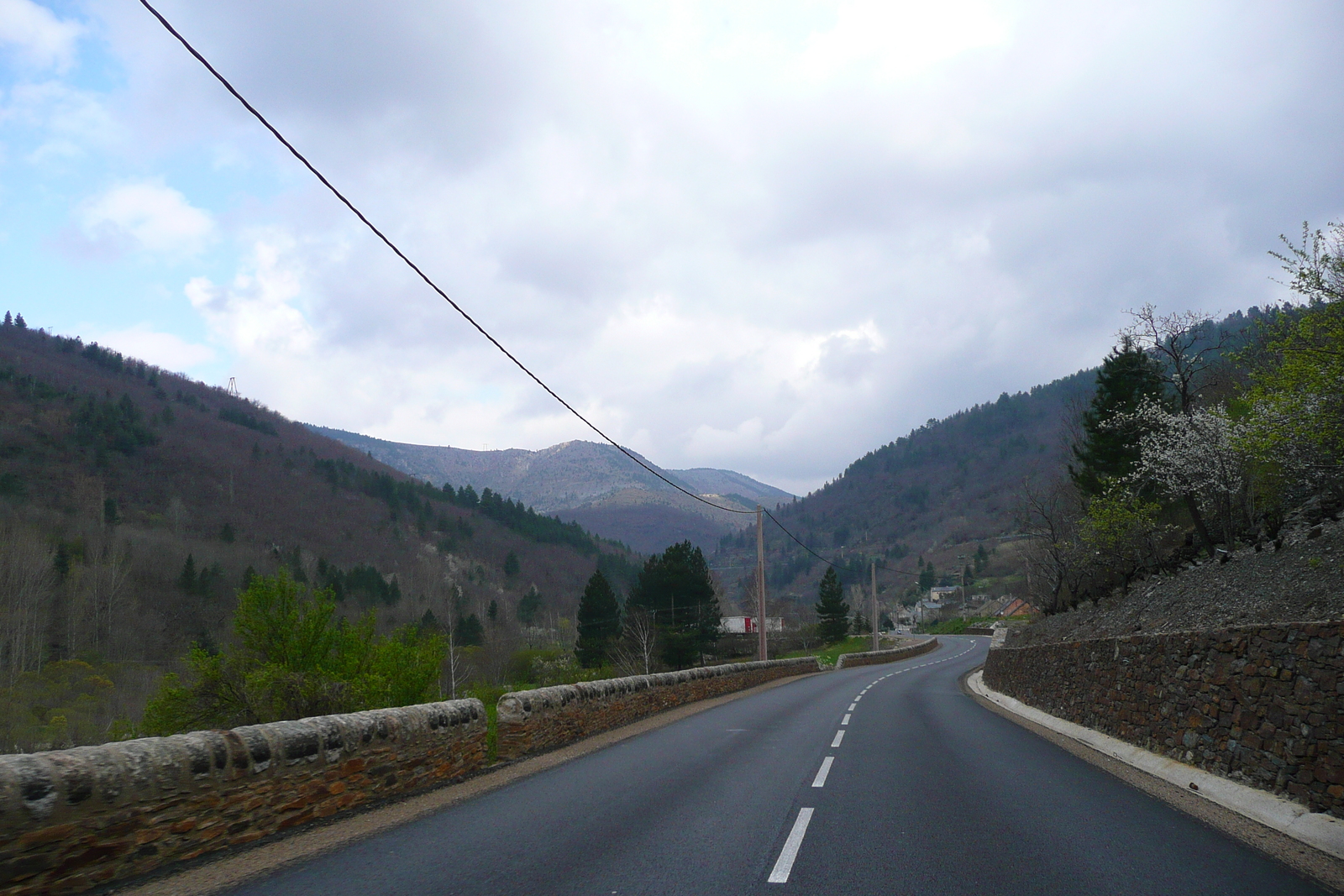 Picture France Cevennes Mountains Cocures to Florac road 2008-04 5 - Sightseeing Cocures to Florac road