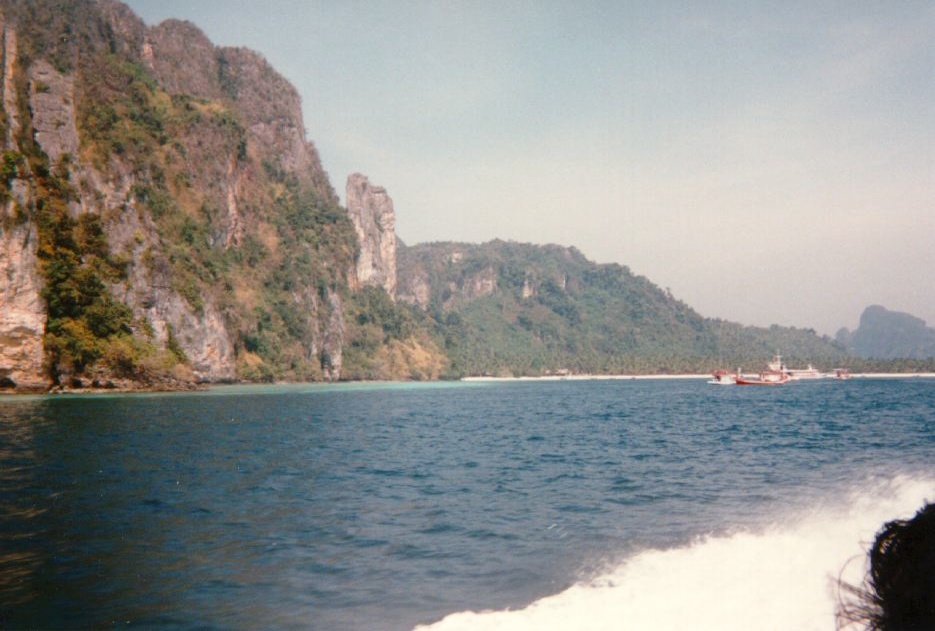 Picture Thailand Ko Phi Phi 1989-02 2 - Flight Ko Phi Phi