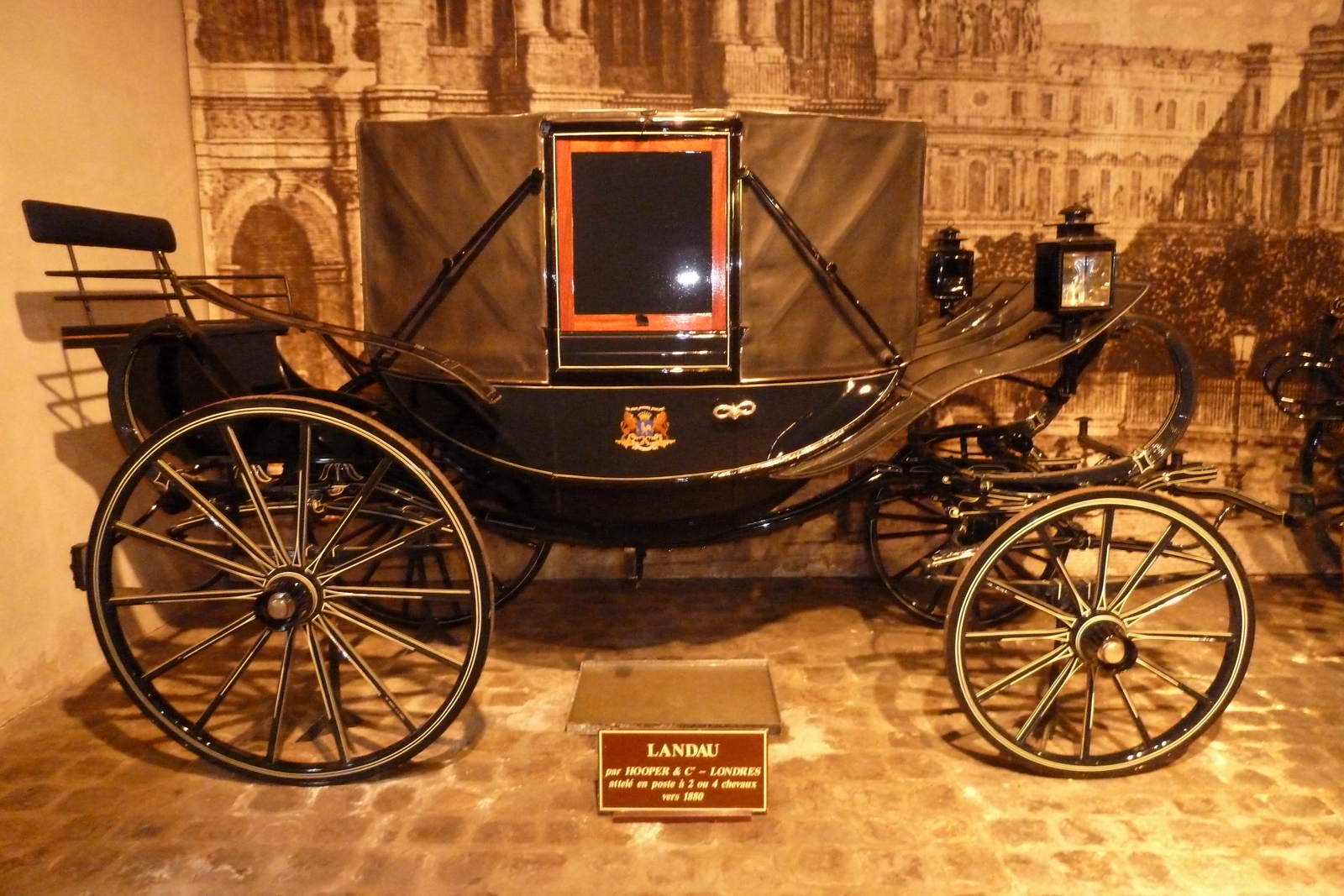 Picture France Vaux Le Vicomte Castle Horse driven carriages museum 2010-09 24 - View Horse driven carriages museum