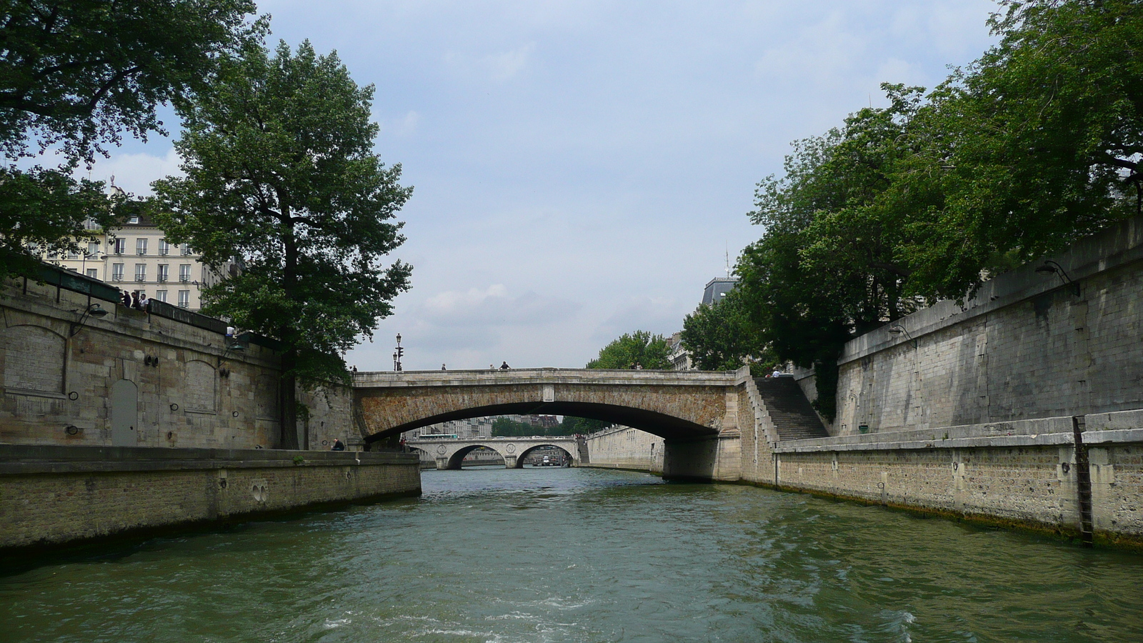 Picture France Paris Seine river 2007-06 247 - Perspective Seine river