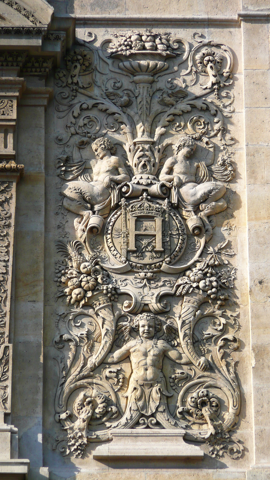 Picture France Paris Louvre Riverside facade of Louvre 2007-07 5 - Trip Riverside facade of Louvre