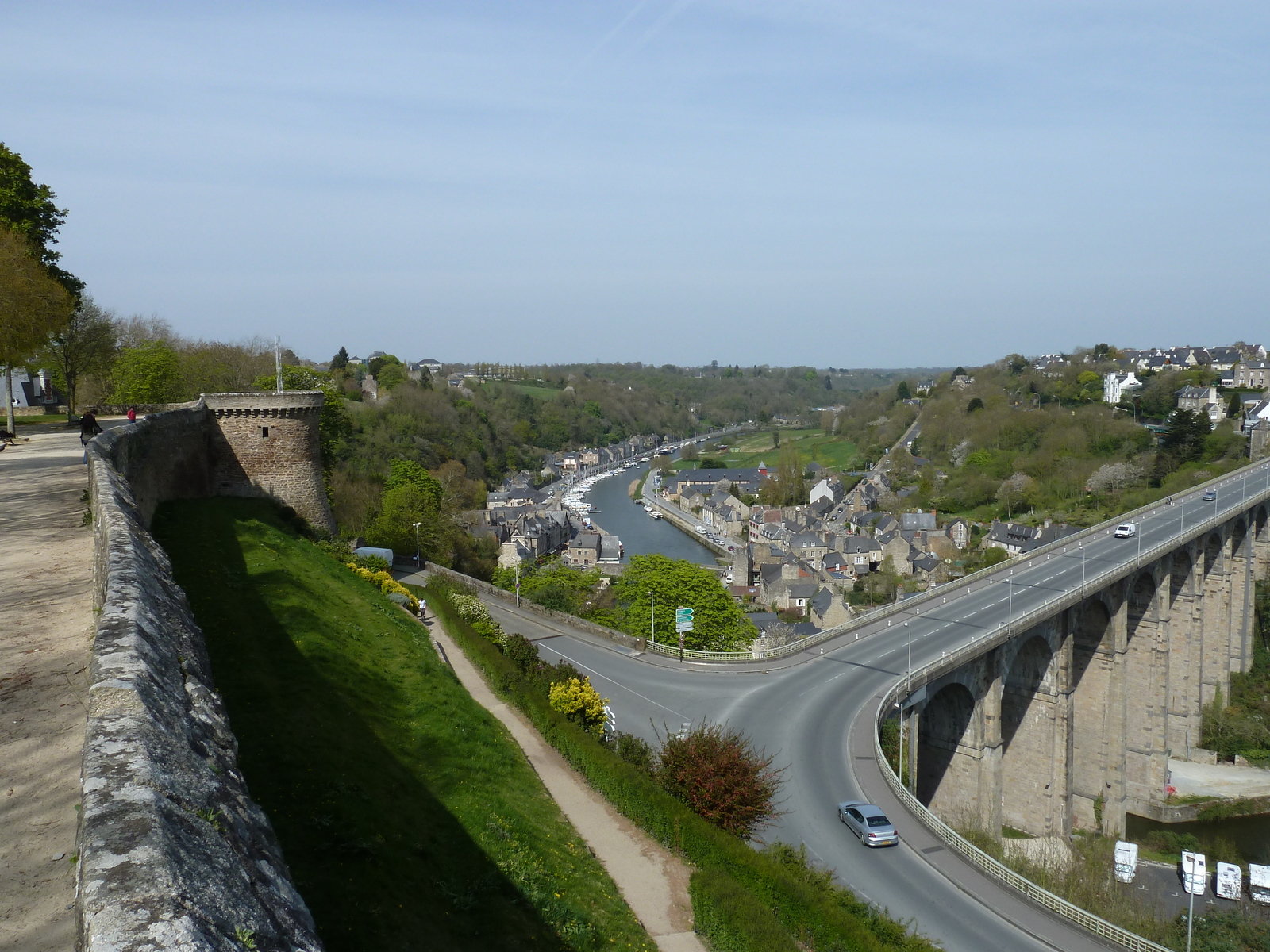 Picture France Dinan Dinan Riverside 2010-04 17 - Tourist Places Dinan Riverside