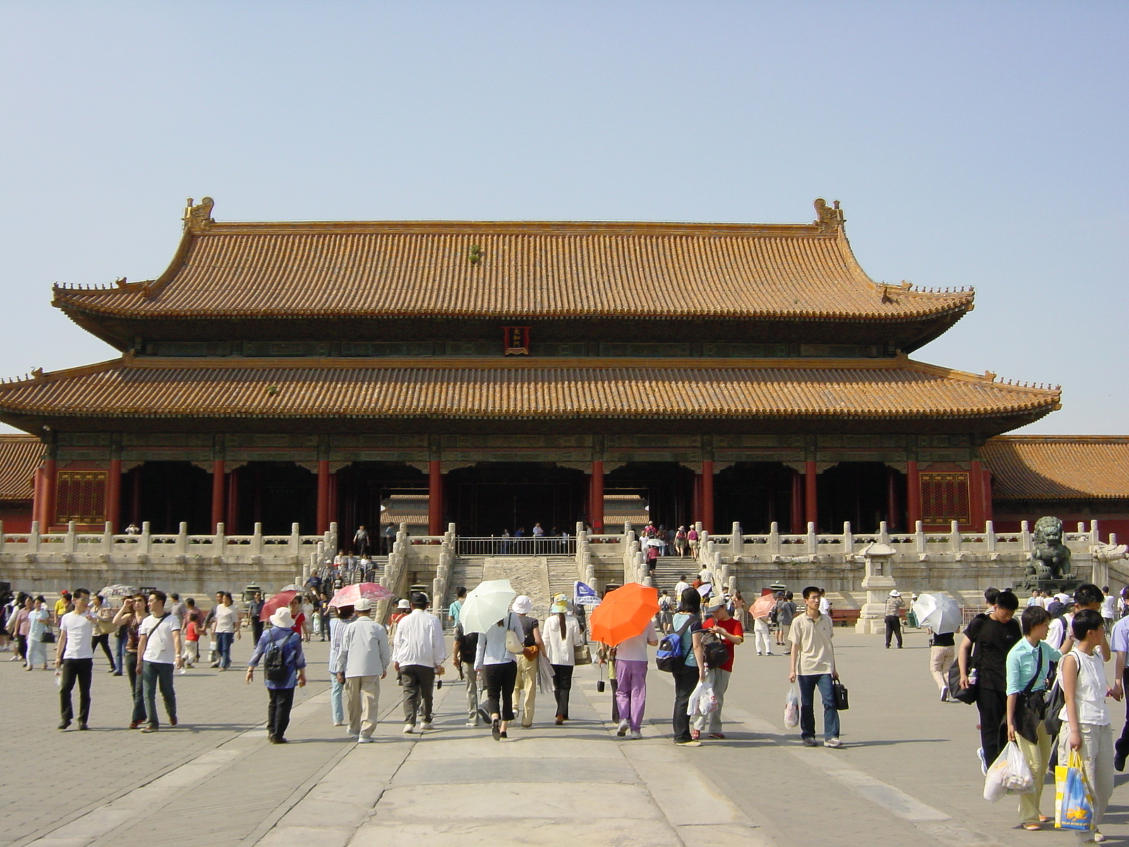 Picture China Beijing Forbidden City 2002-05 53 - View Forbidden City