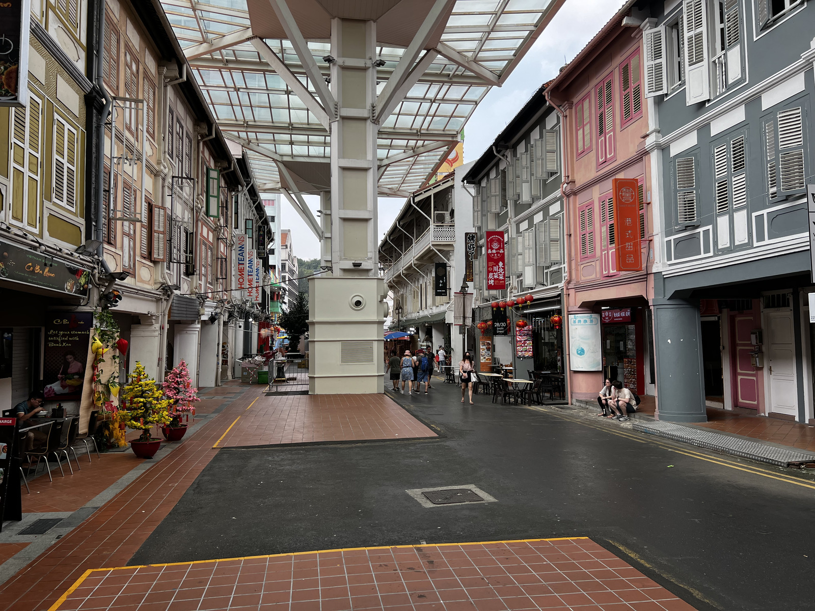 Picture Singapore China Town 2023-01 4 - Perspective China Town