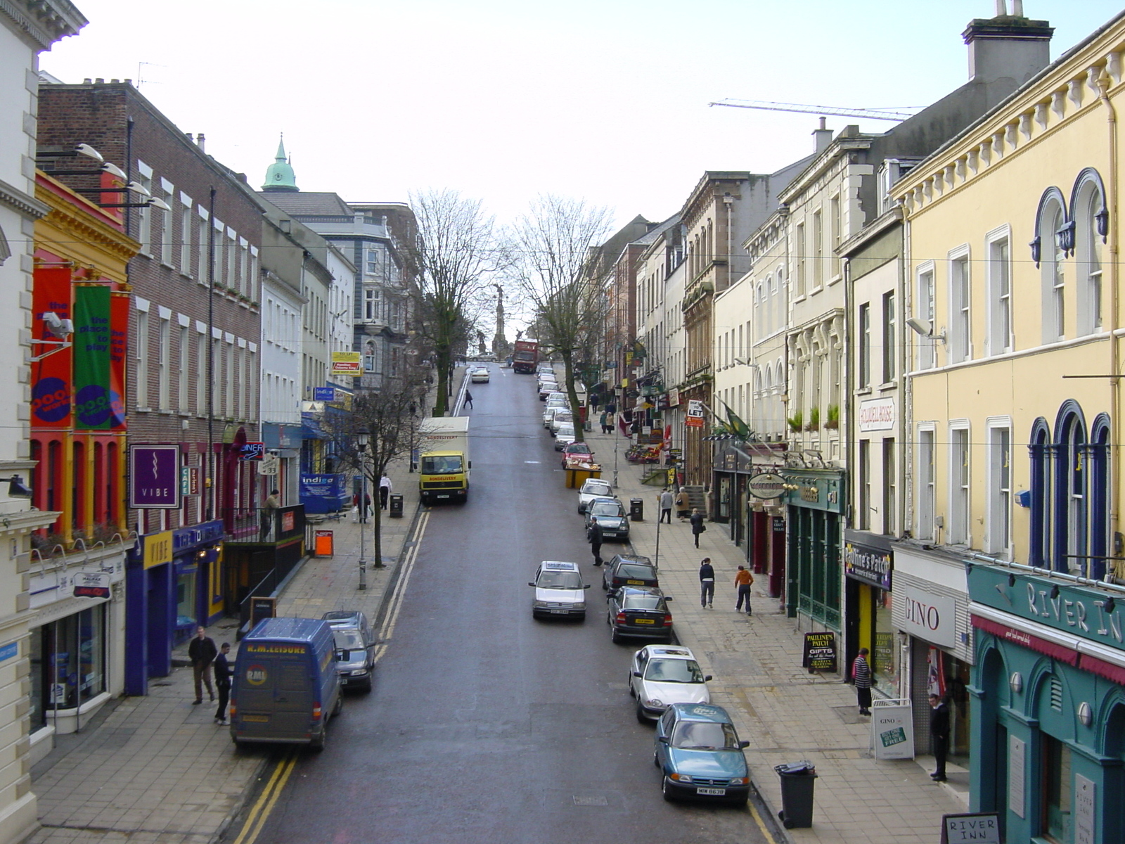 Picture North Ireland Derry 2001-02 12 - Road Derry