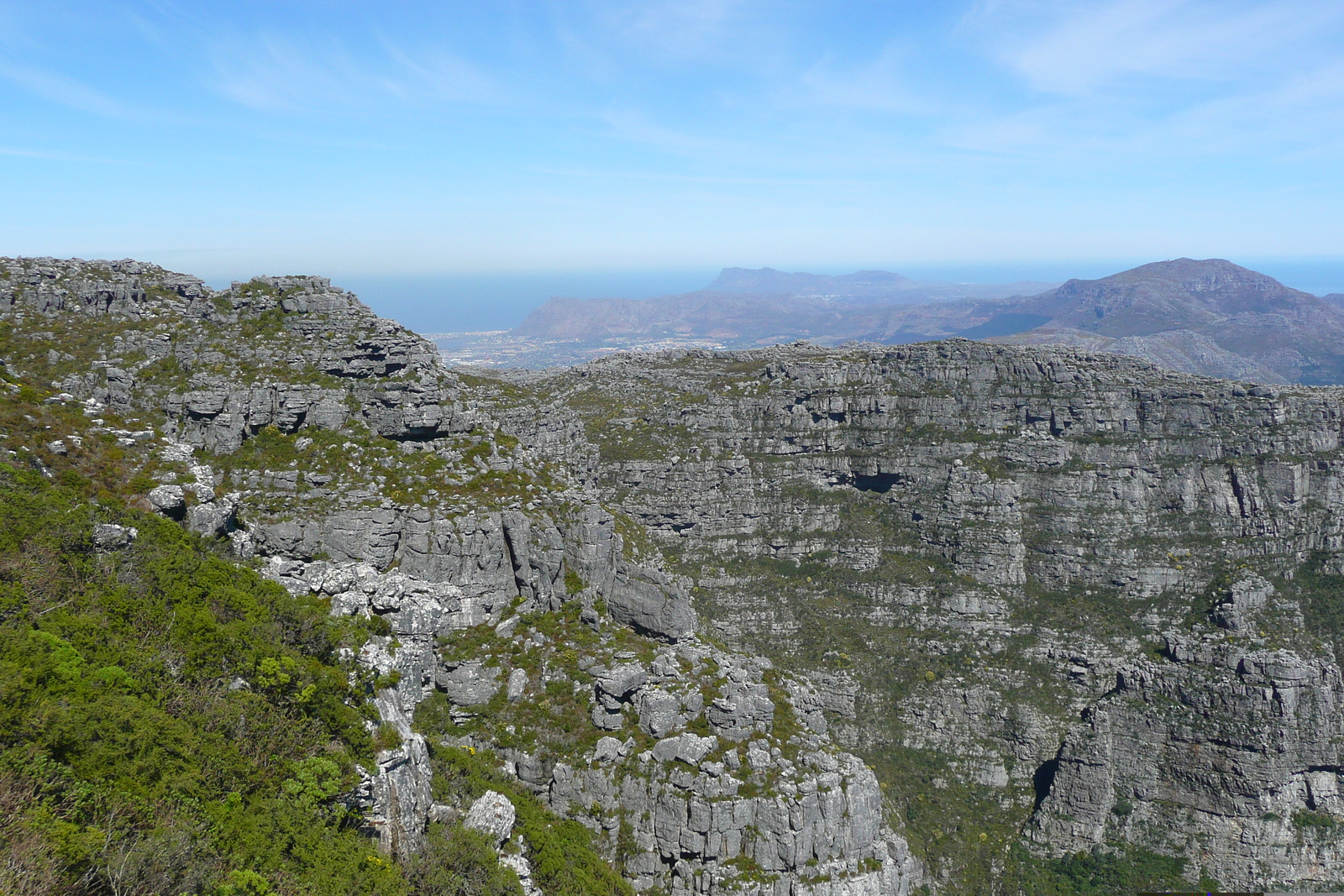 Picture South Africa Cape Town Table Mountain 2008-09 14 - Perspective Table Mountain