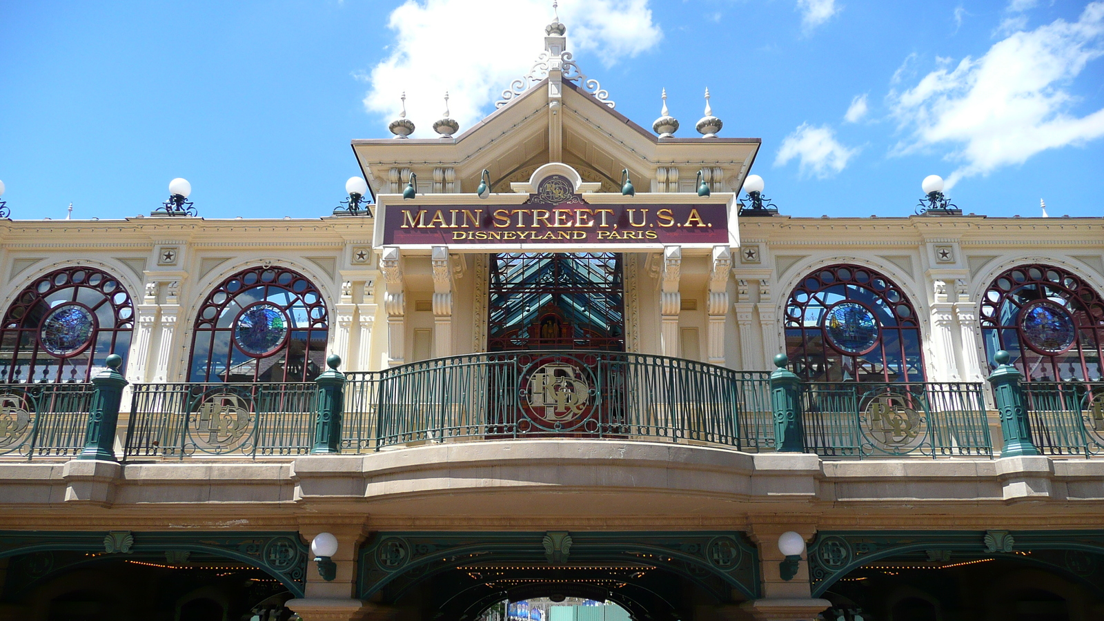 Picture France Disneyland Paris Main Street 2007-07 21 - Road Map Main Street