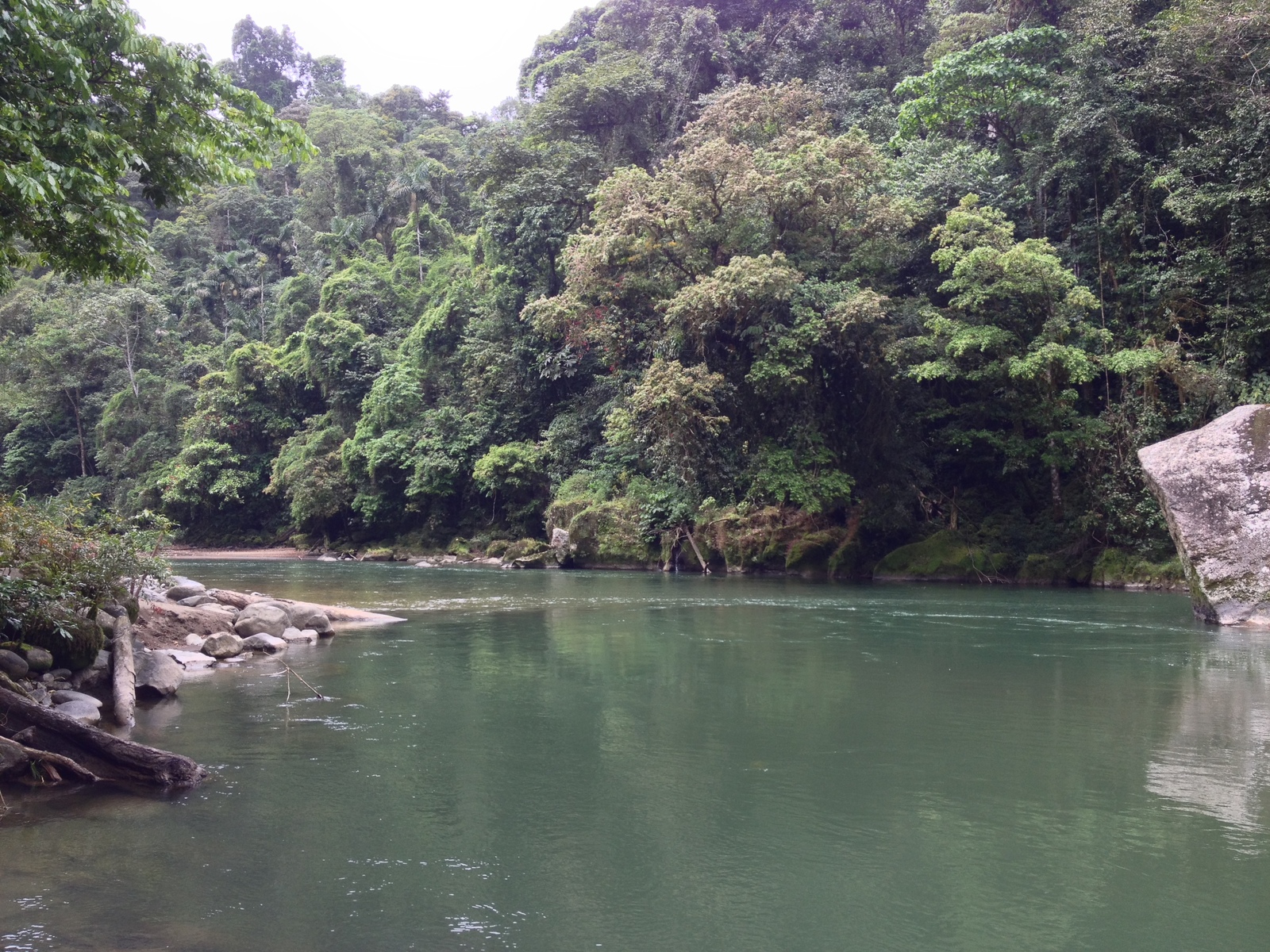 Picture Costa Rica Pacuare River 2015-03 2 - Map Pacuare River