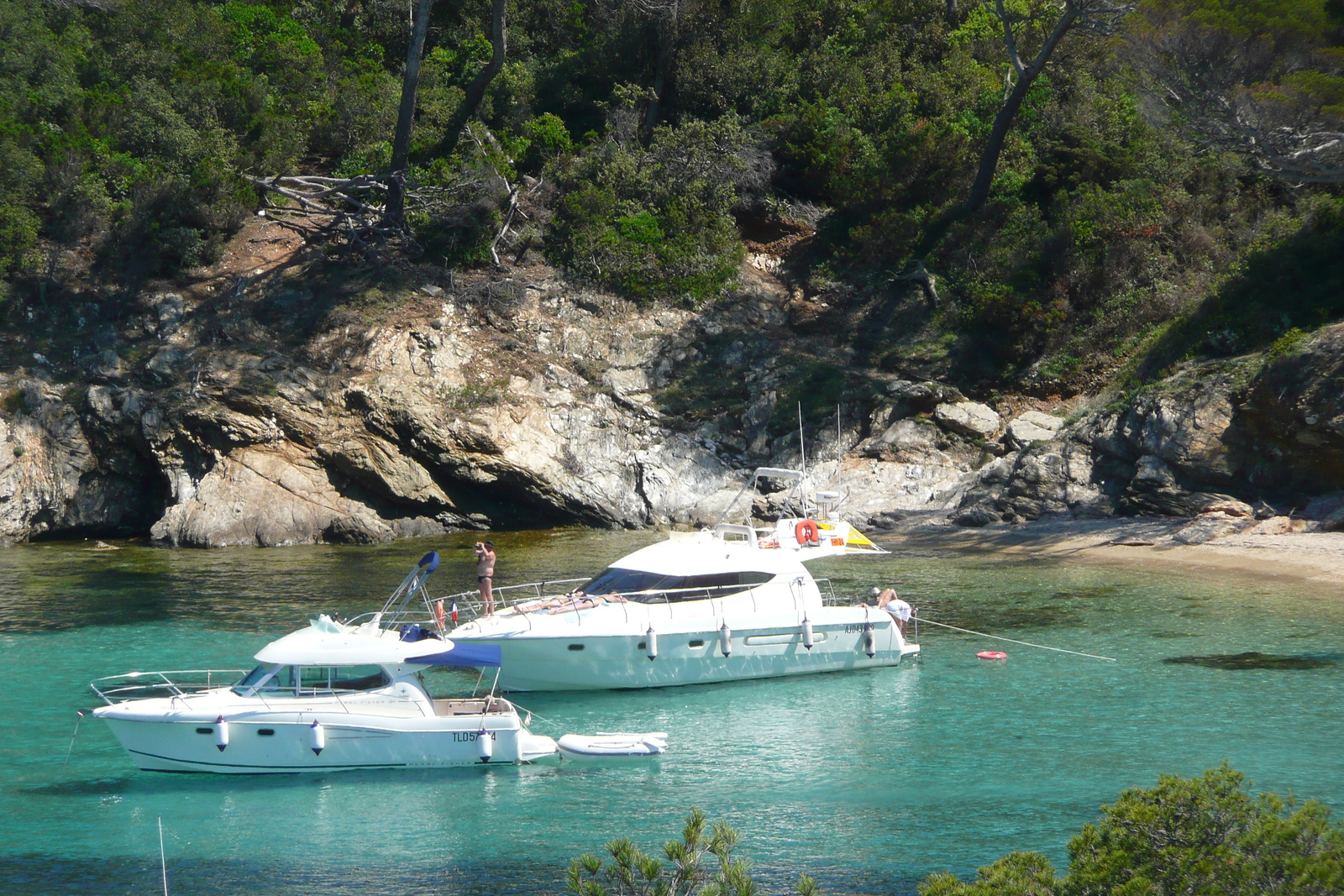 Picture France Porquerolles Island Alycastre beach 2008-05 8 - Flight Alycastre beach