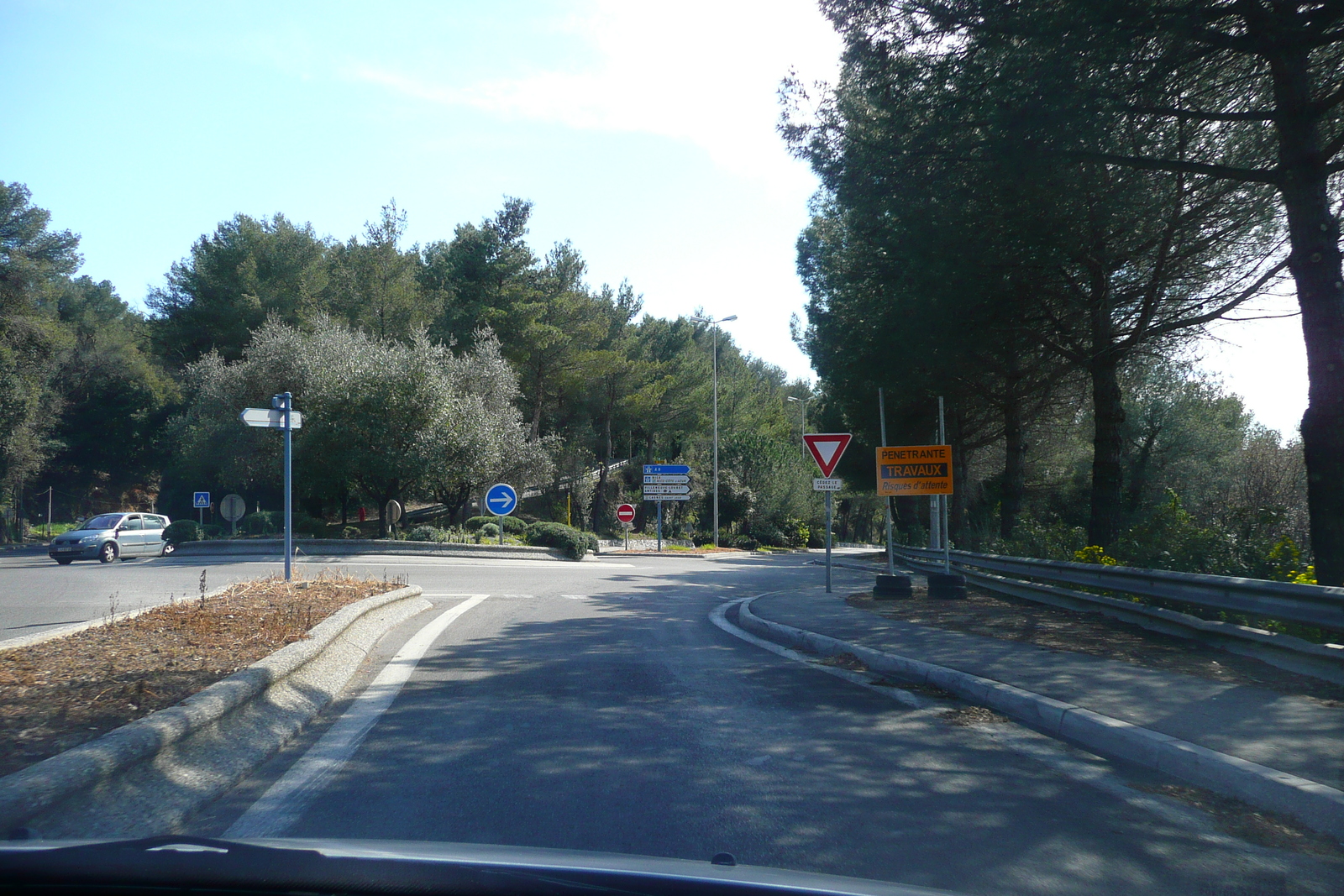 Picture France French Riviera Vence to Cagnes road 2008-03 51 - Perspective Vence to Cagnes road