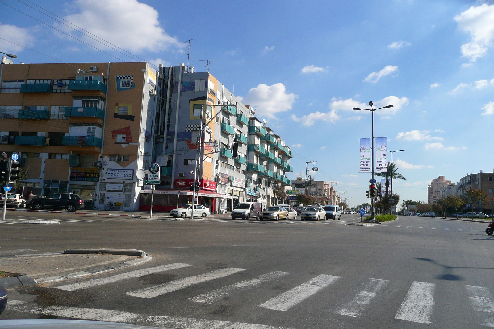 Picture Israel Tel Aviv to Beer Sheva road 2007-12 17 - Perspective Tel Aviv to Beer Sheva road