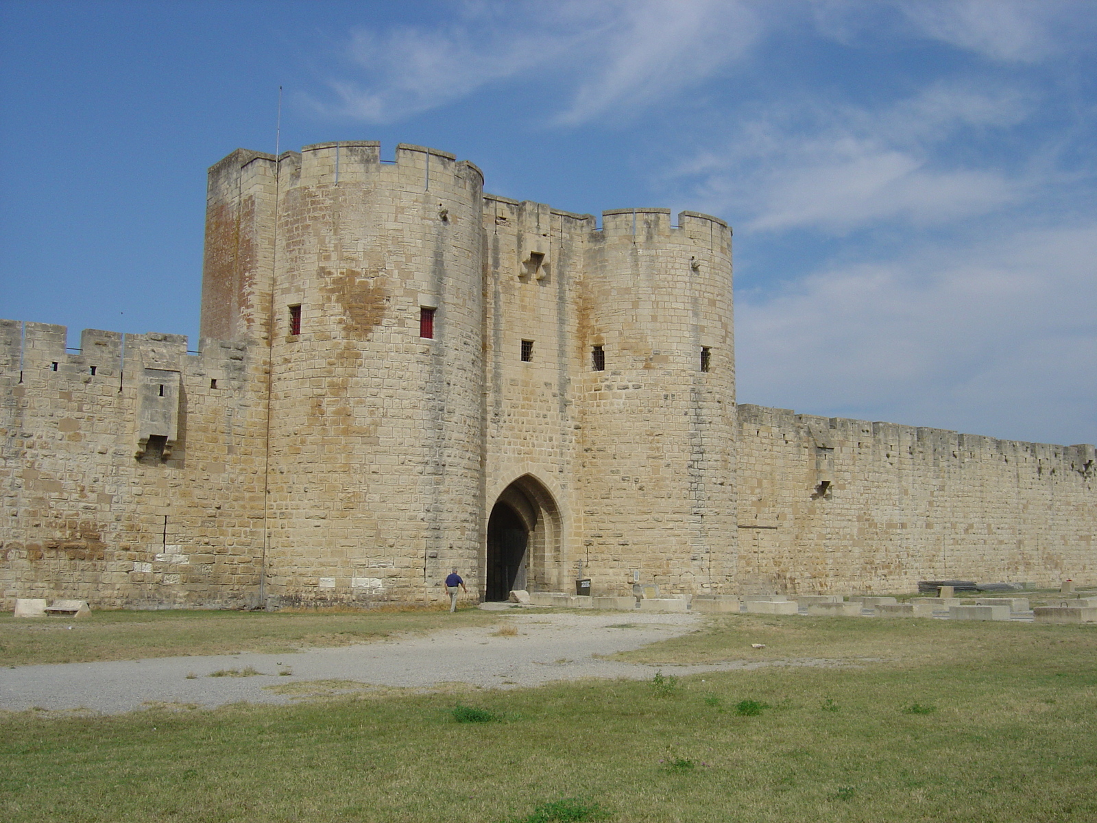 Picture France Aigues Mortes 2004-08 16 - Perspective Aigues Mortes