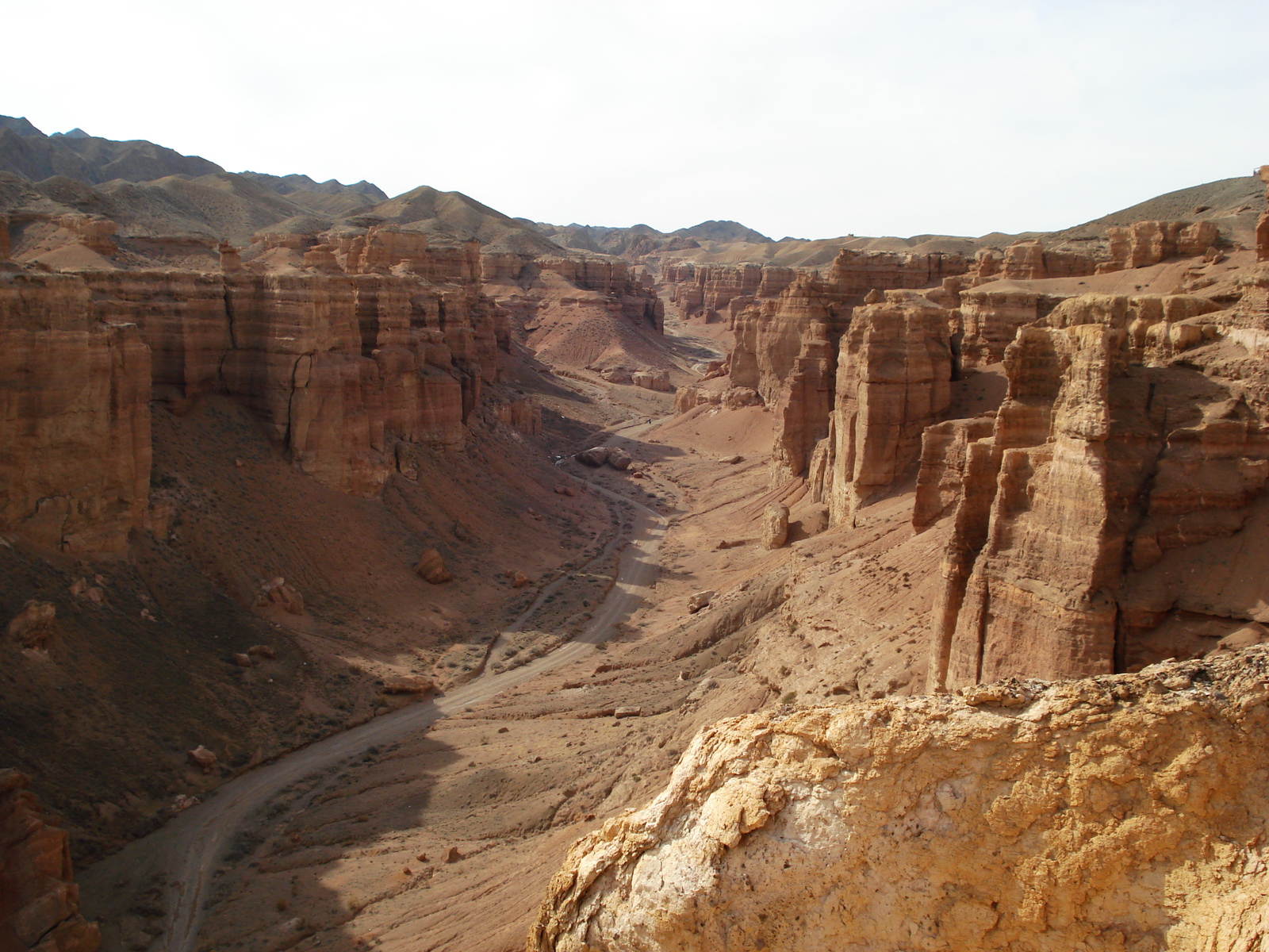 Picture Kazakhstan Charyn Canyon 2007-03 110 - Perspective Charyn Canyon