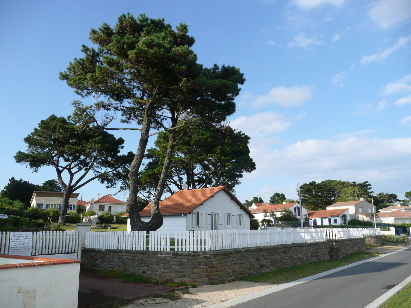 Picture France Prefailles Prefailles to Port Meuleu 2007-07 69 - Perspective Prefailles to Port Meuleu