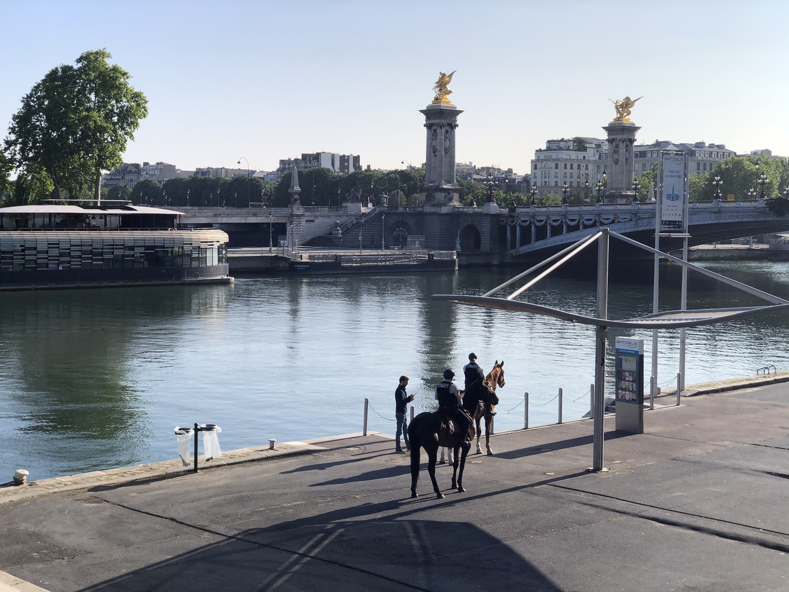 Picture France Paris Alexander III Bridge 2020-06 4 - Views Alexander III Bridge