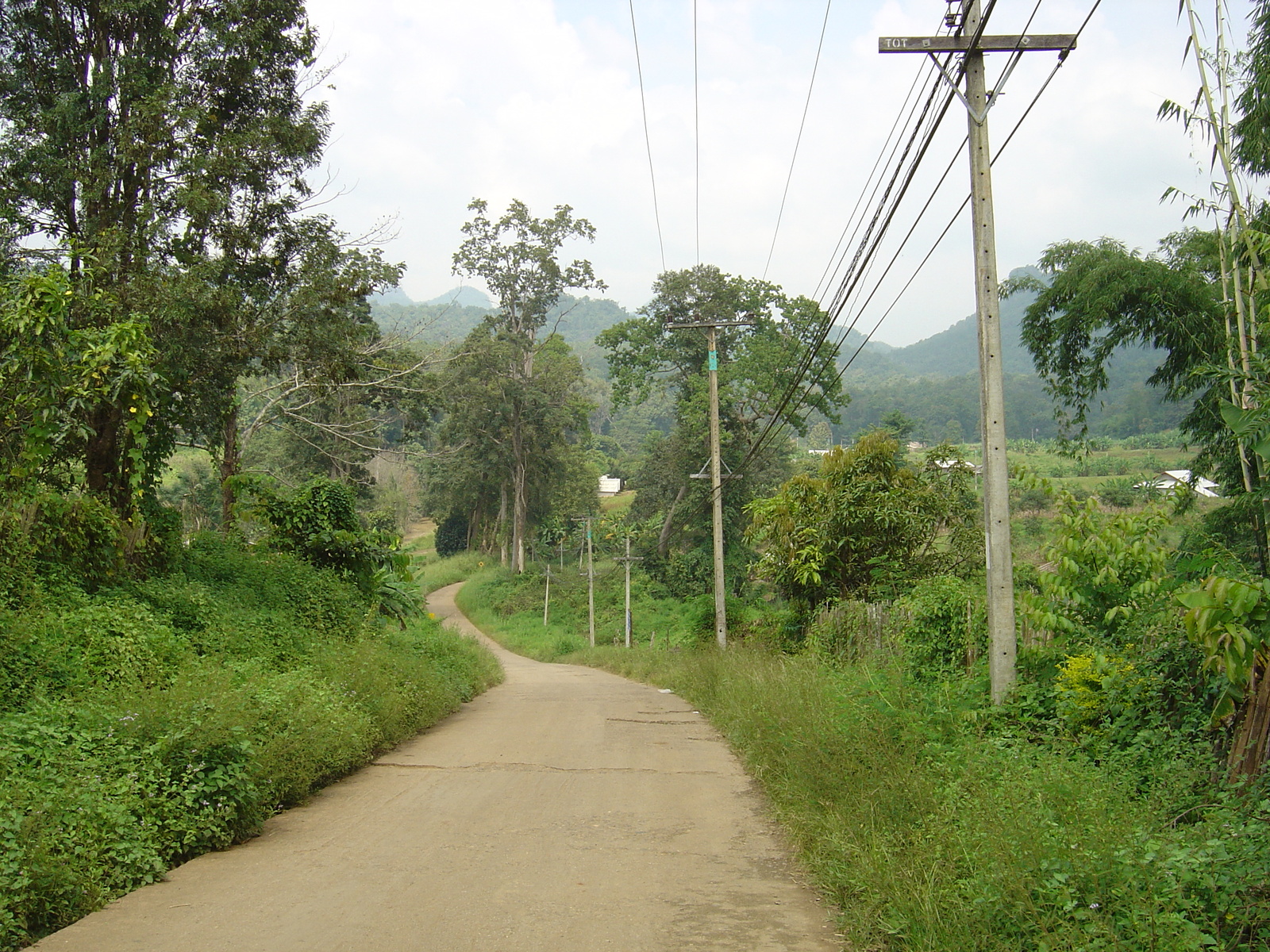 Picture Thailand Mae Hong Son 2004-10 4 - Perspective Mae Hong Son