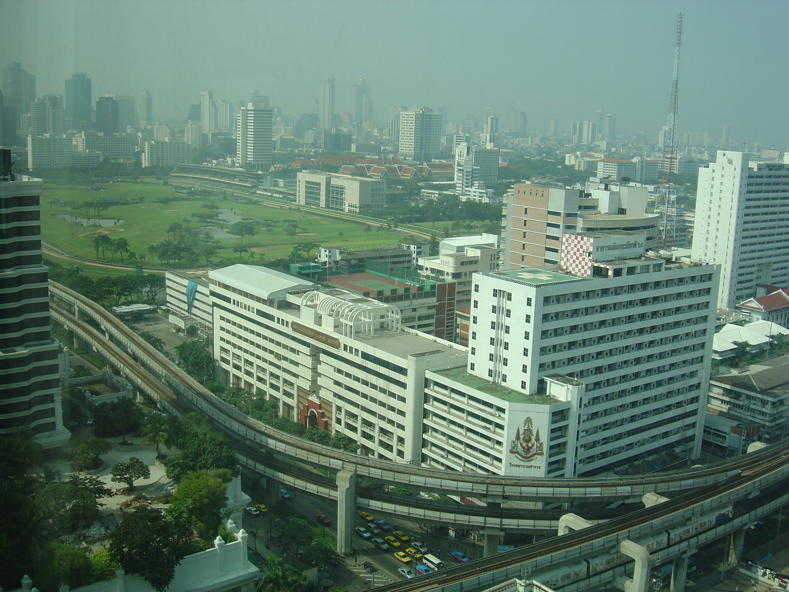 Picture Thailand Bangkok Intercontinental Hotel 2004-10 0 - Perspective Intercontinental Hotel