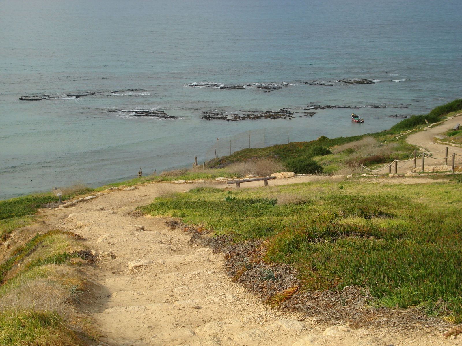 Picture Israel Apollonia 2006-12 35 - View Apollonia